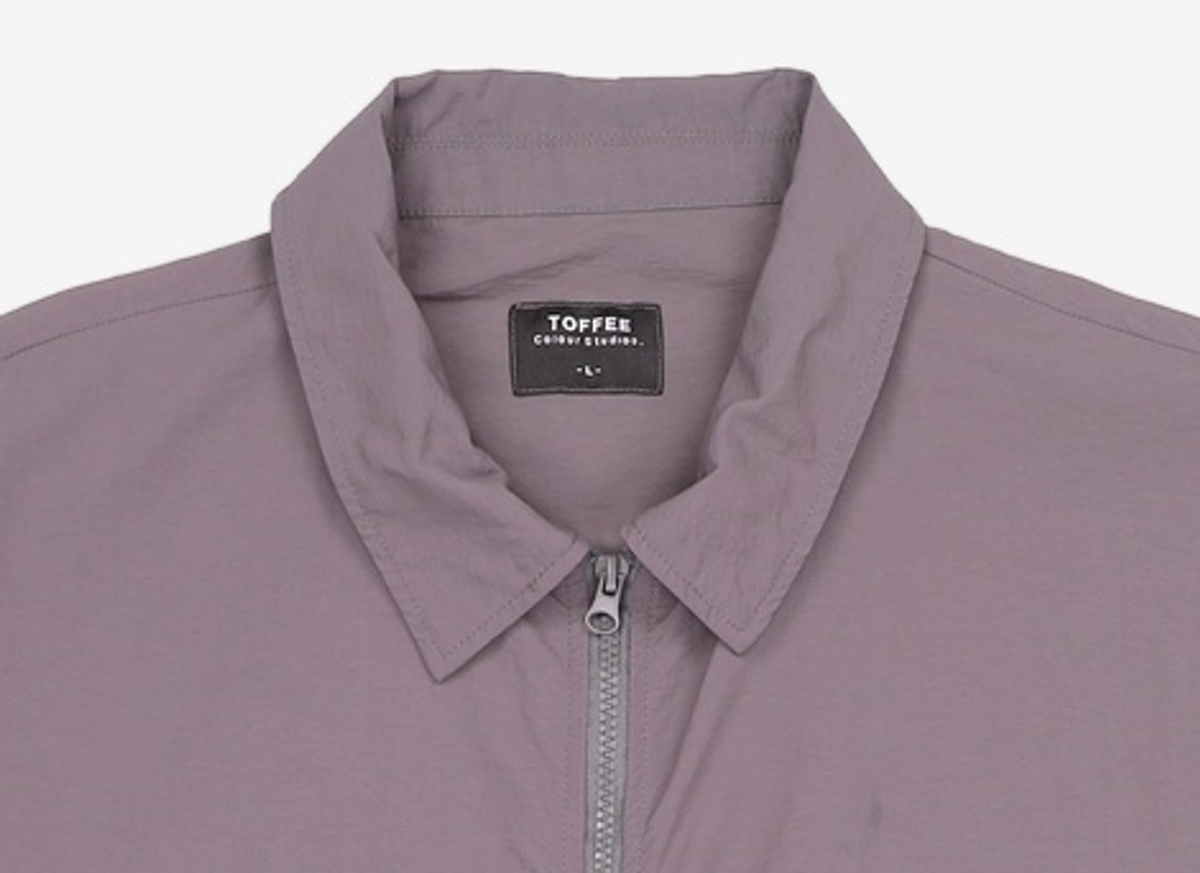 토피(TOFFEE) 2WAY 스트링 블루종 자켓 (WHITE) L