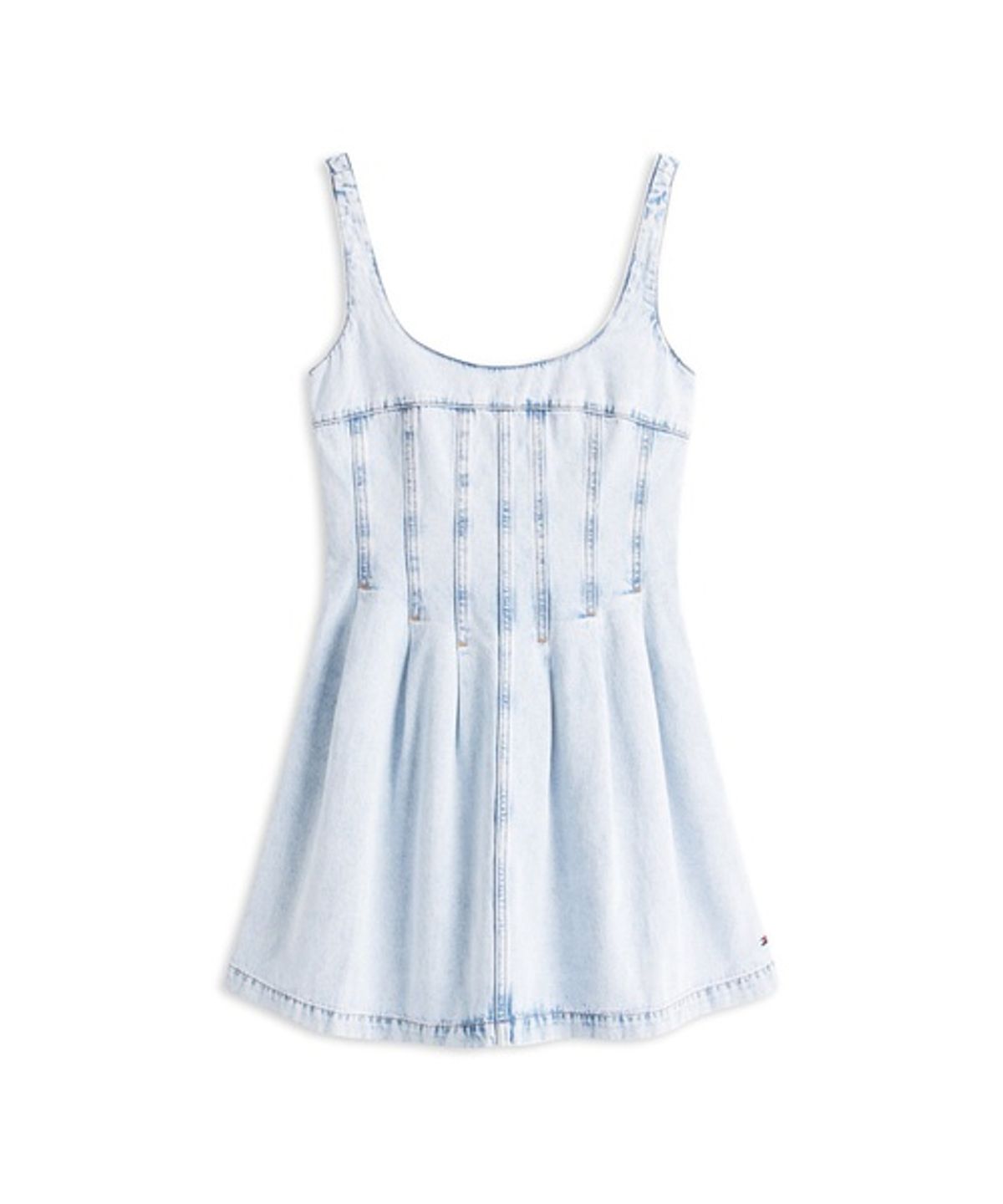 타미진스(TOMMY JEANS) 플리츠 심 데님 드레스 (T32G1NOP16TWT11AB)