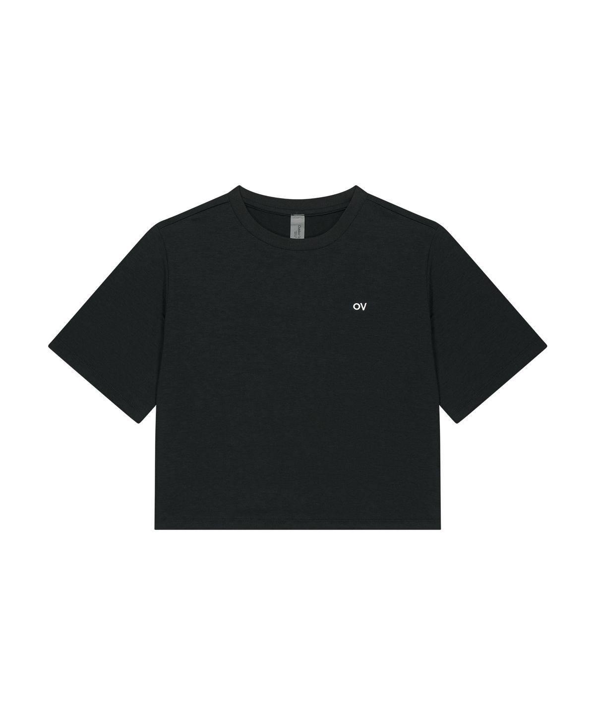 아웃도어 보이스(OUTDOOR VOICES) (W)Drysil COOL CROP TEE (BLACK)