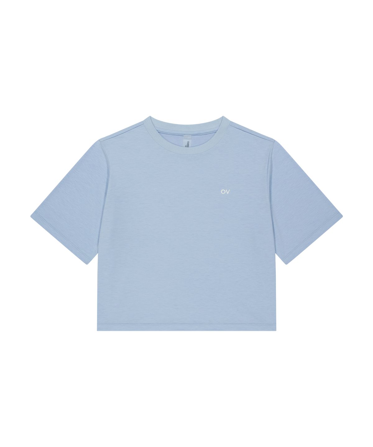 아웃도어 보이스(OUTDOOR VOICES) (W)Drysil COOL CROP TEE (SKY BLUE)