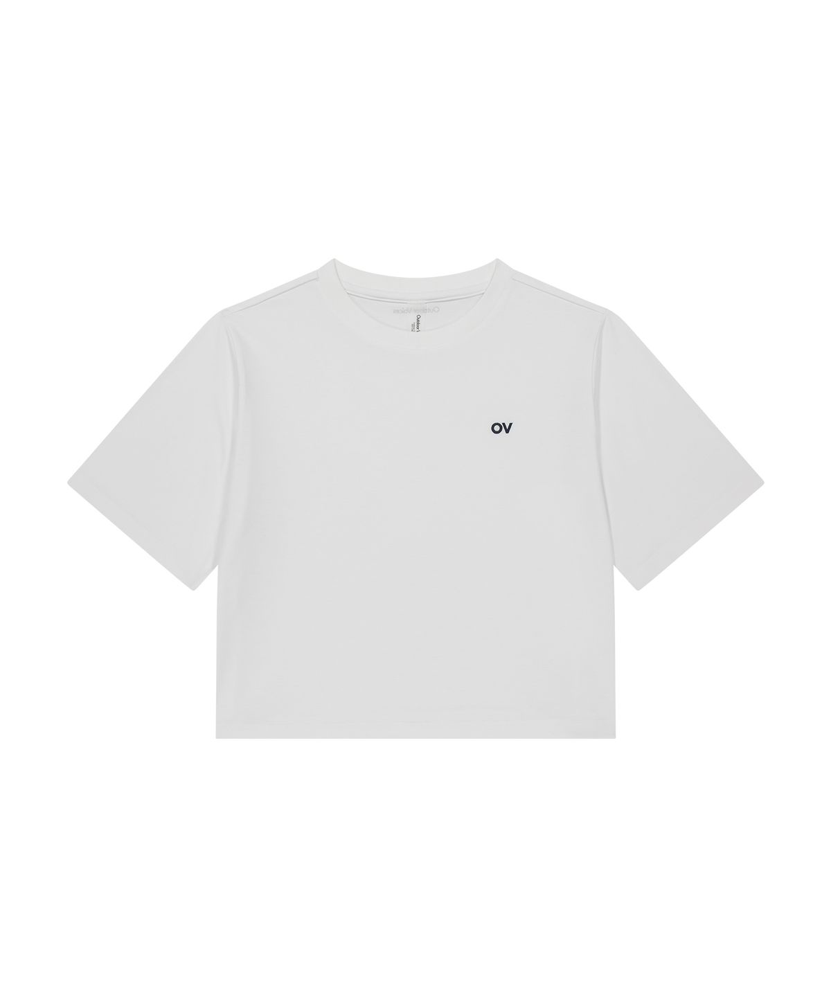 아웃도어 보이스(OUTDOOR VOICES) (W)Drysil COOL CROP TEE (WHITE)