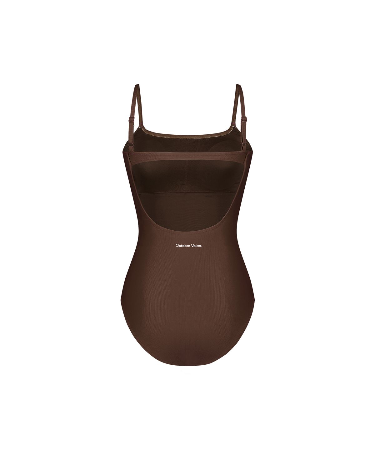 아웃도어 보이스(OUTDOOR VOICES) (W)Technol-OV™ SPEED ONE-PIECE SWIMSUIT (BROWN)
