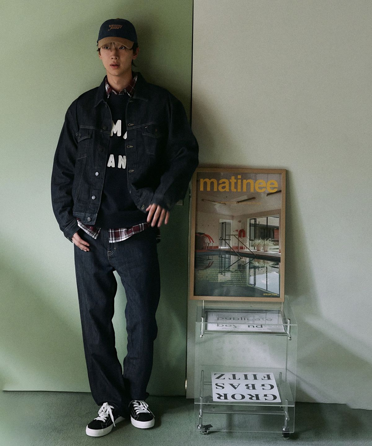 타미진스(TOMMY JEANS) 제이미 릴렉스 데님 재킷 (T32G6NJC11TMT11BK)