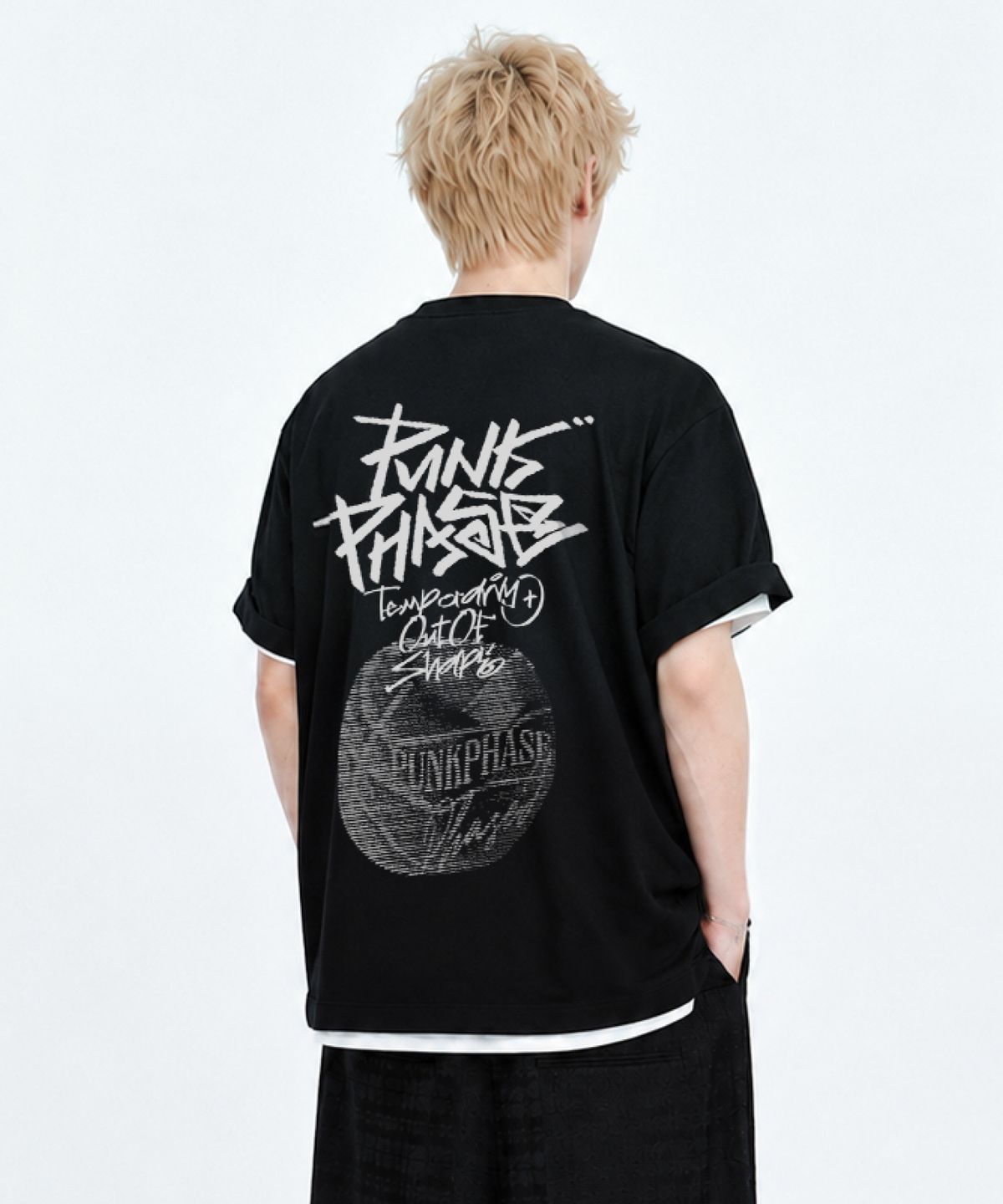 펑크페이즈(PUNKPHASE) [2차 리오더] Ascii Ball Tee Black