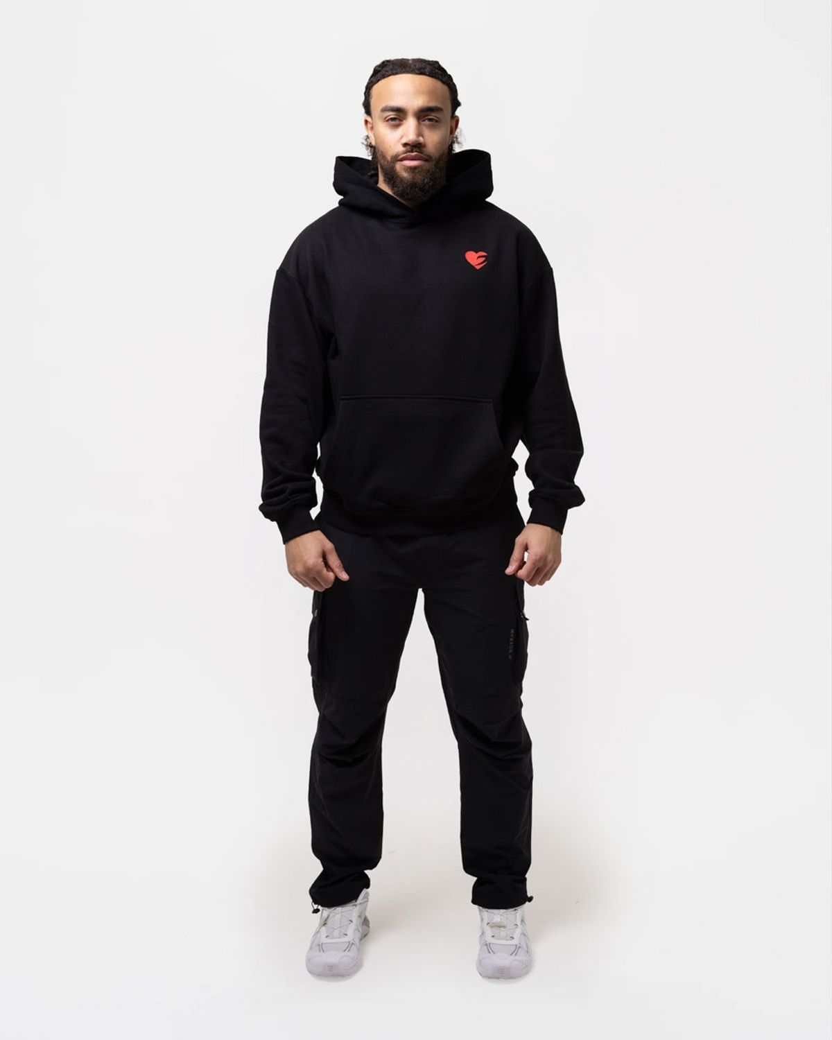 복스로(BOXRAW) Boxing is Love 오버사이즈 후디 - 남성 M BXRW-BILOH