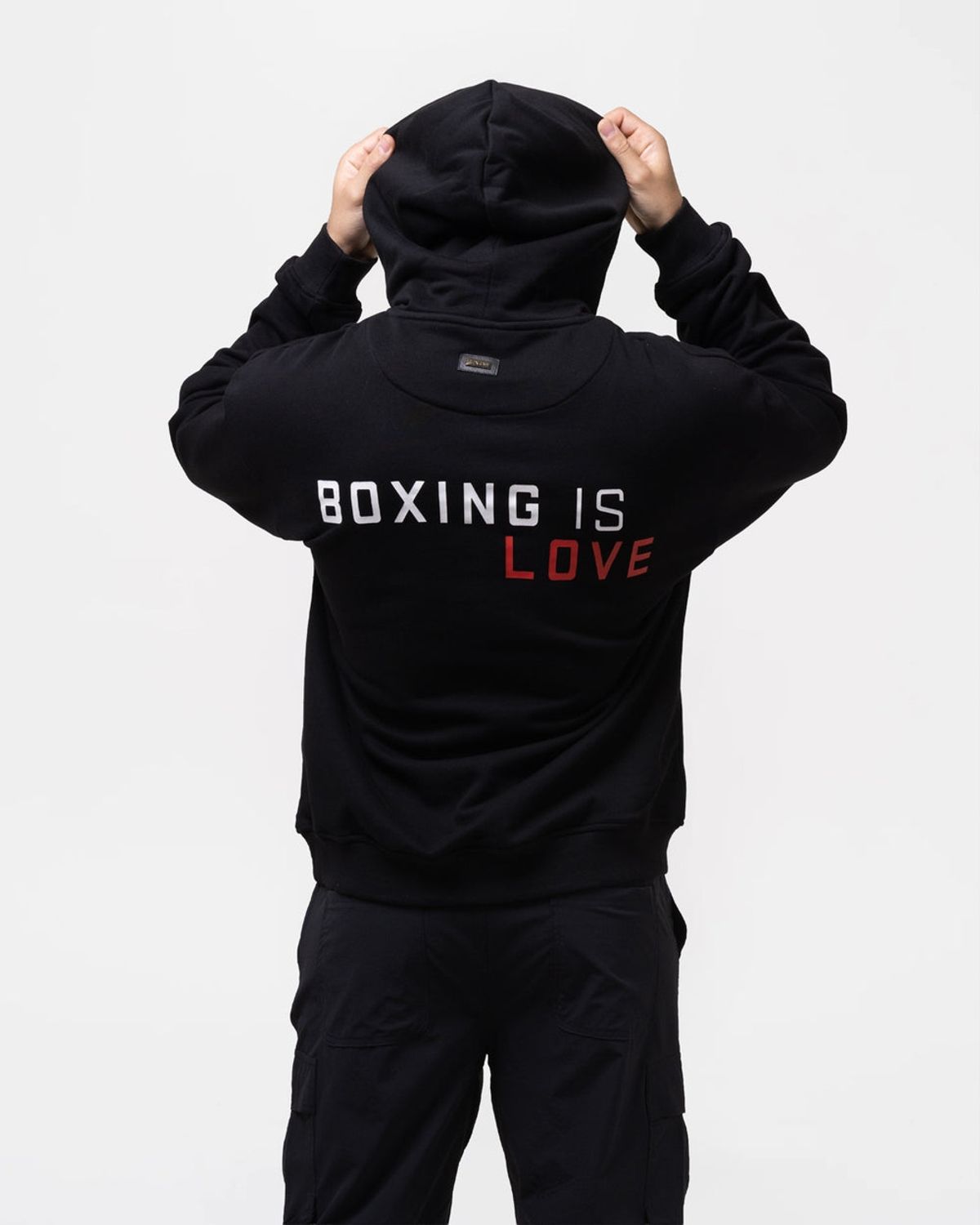 복스로(BOXRAW) Boxing is Love 오버사이즈 후디 - 남성 M BXRW-BILOH