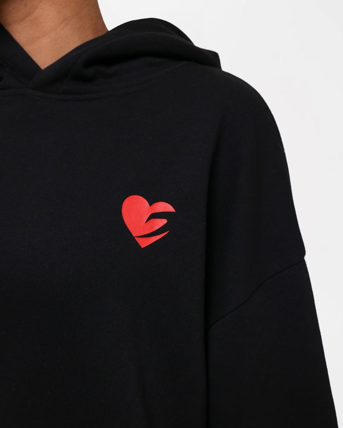 복스로(BOXRAW) Boxing is Love 오버사이즈 후디 - 여성 W BXRW-BILOH
