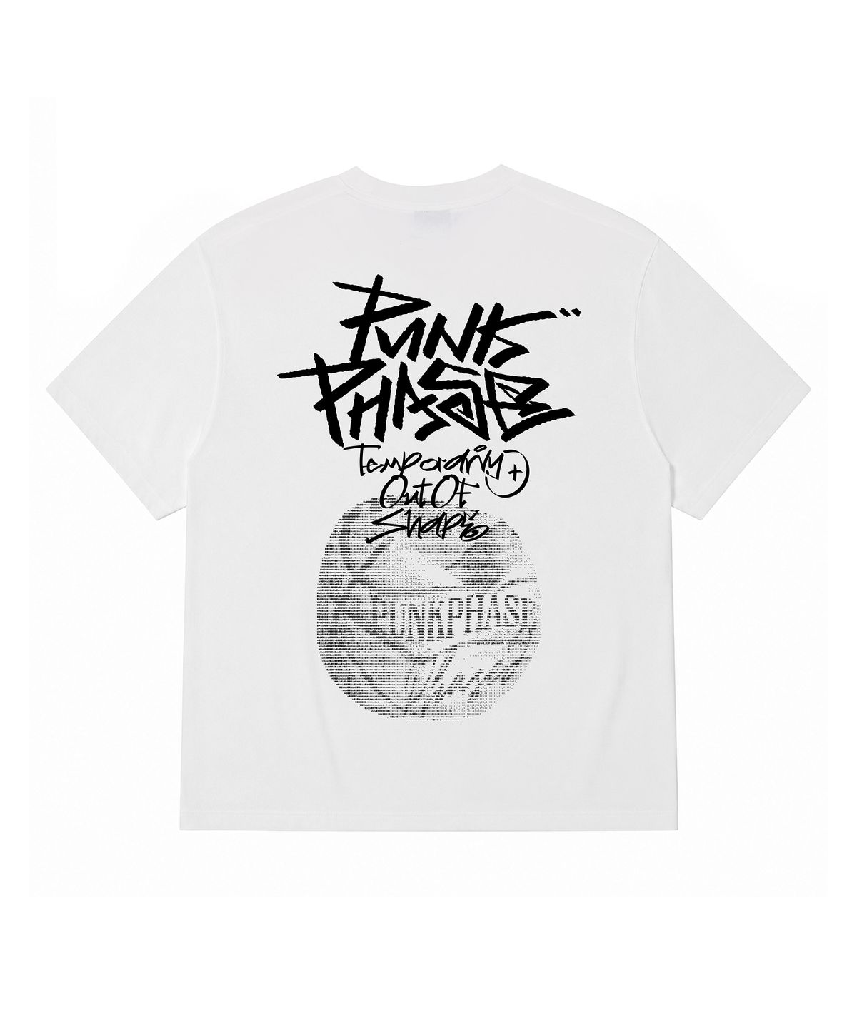 펑크페이즈(PUNKPHASE) [2차 리오더] Ascii Ball Tee Off White