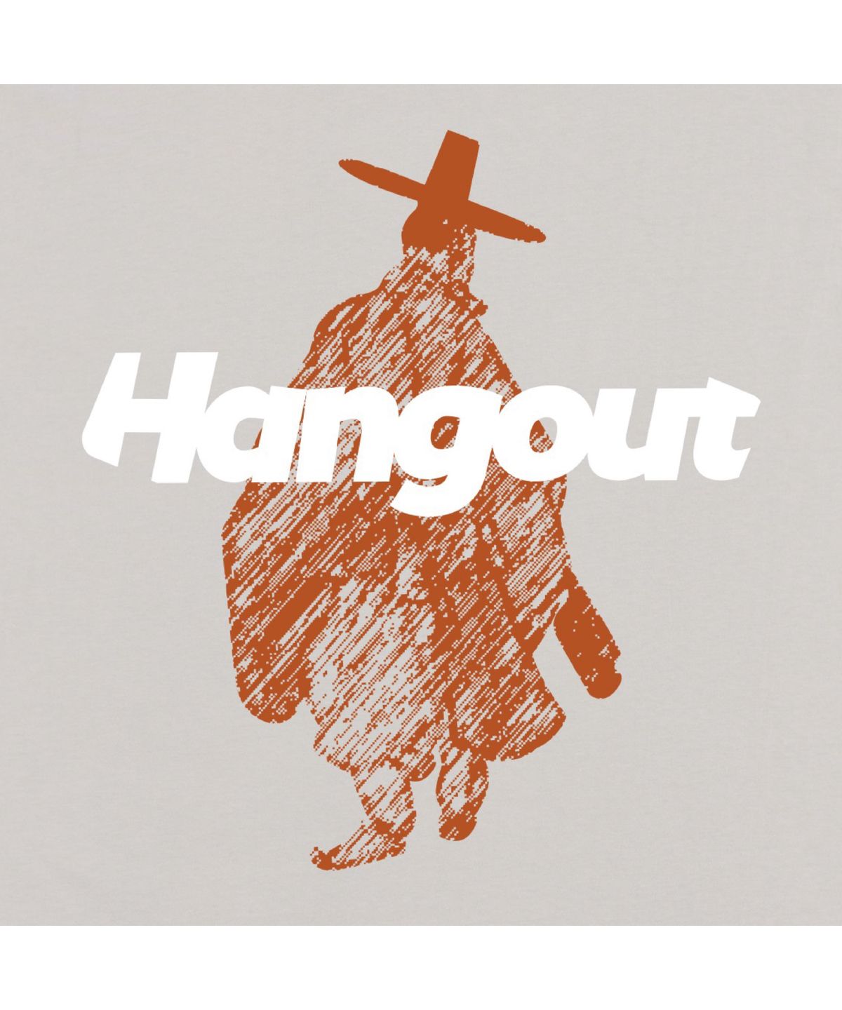 행아웃(HANGOUT) 선비 티셔츠 (그레이)