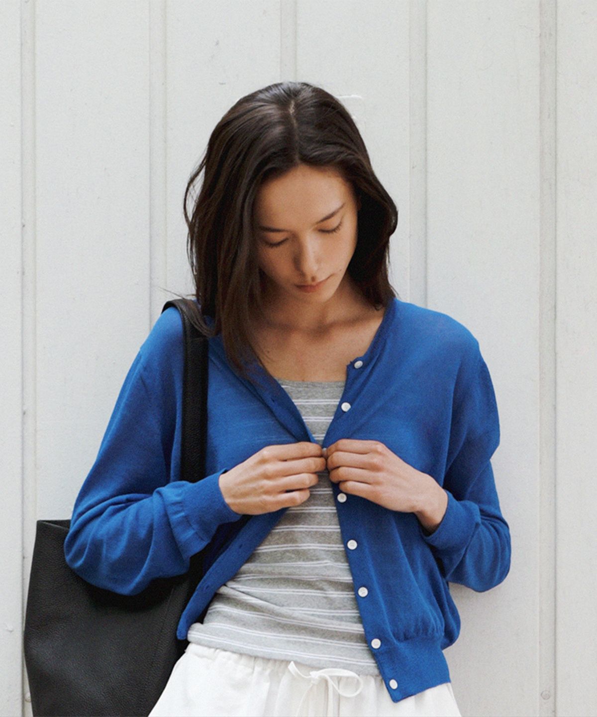 퀸스래빗(Q'SRB) Sheer Cotton-Blend Summer Cardigan