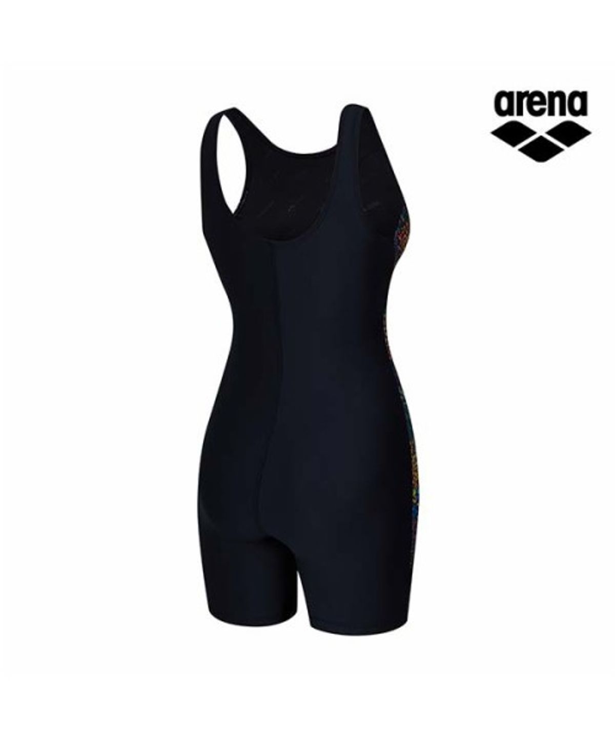 아레나(ARENA) 포지타노 여성 3부 반신 U백 A6BL1LS12BLK