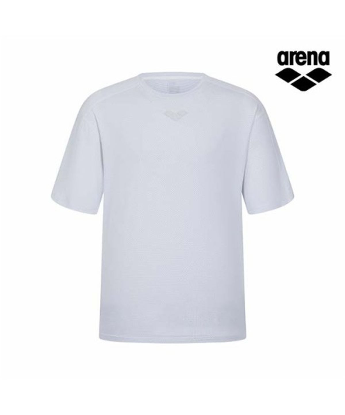아레나(ARENA) 컴포트 남성 메쉬 반팔 래쉬가드 A6BM1RR17WHT