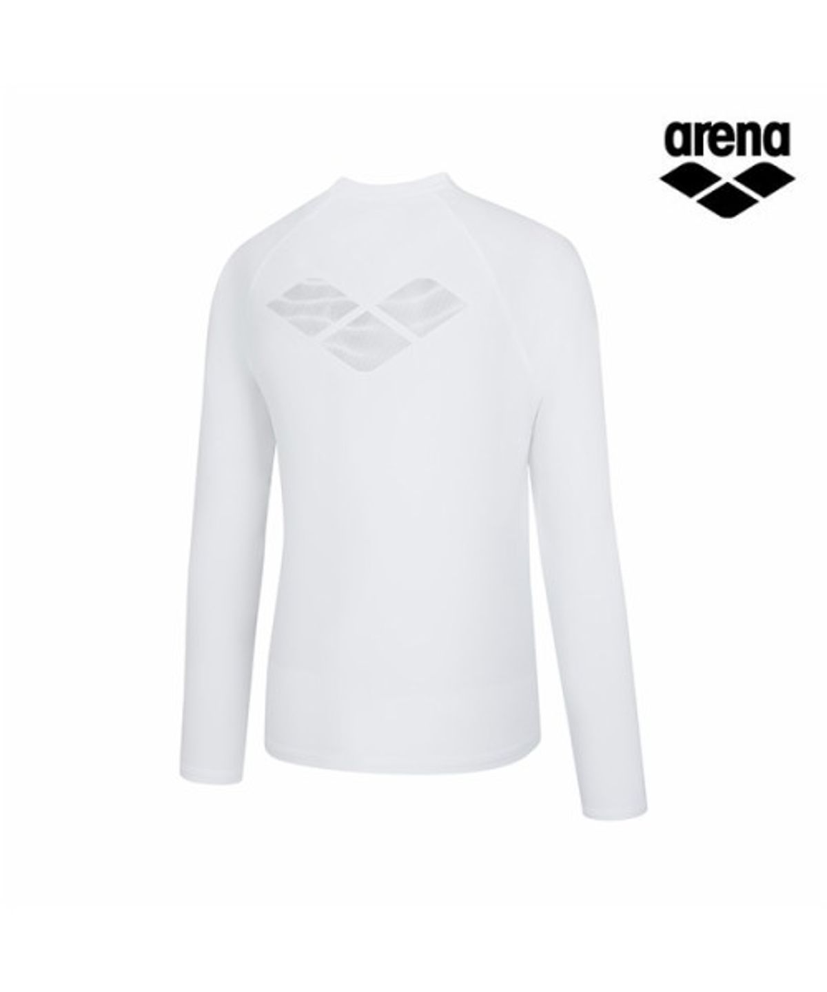 아레나(ARENA) 아이스핏 남성 롱슬리브 래쉬가드 A6BM1RR18WHT