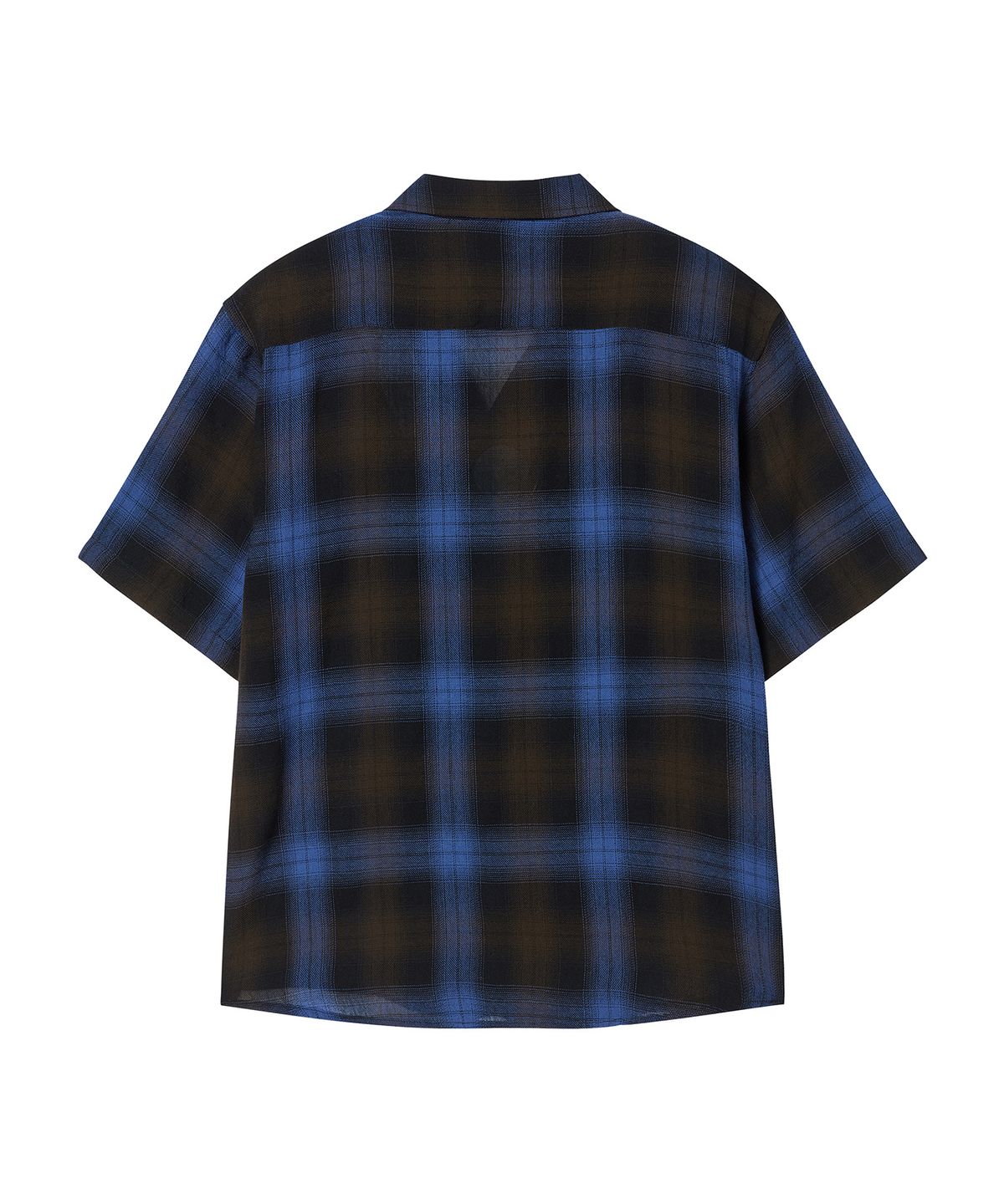 비욘드클로젯(BEYOND CLOSET) [COLLECTION LINE] 줄리안 체크 썸머 울 셔츠 블루