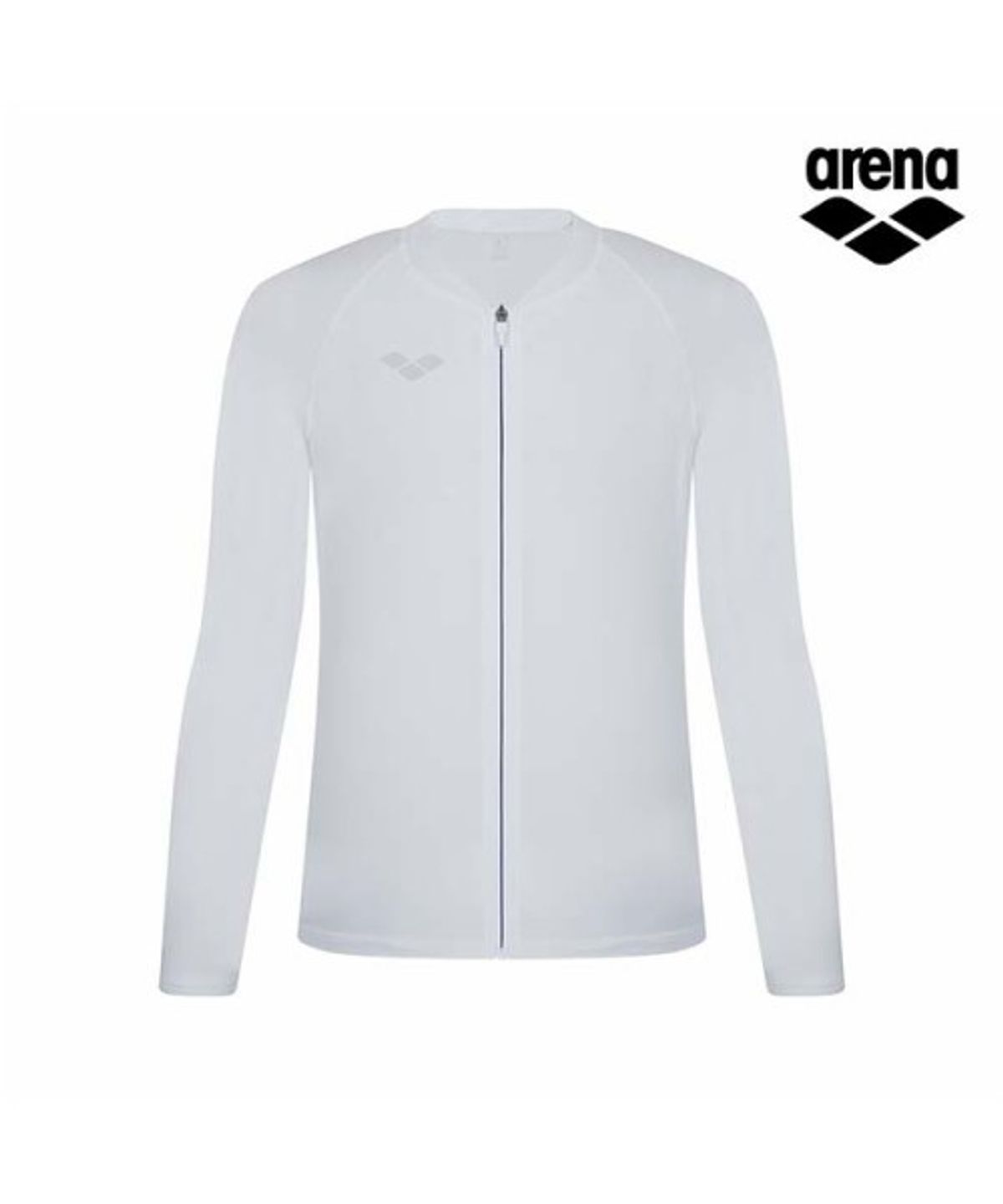 아레나(ARENA) 아이스핏 남성 집업 래쉬가드 A6BM1RR19WHT