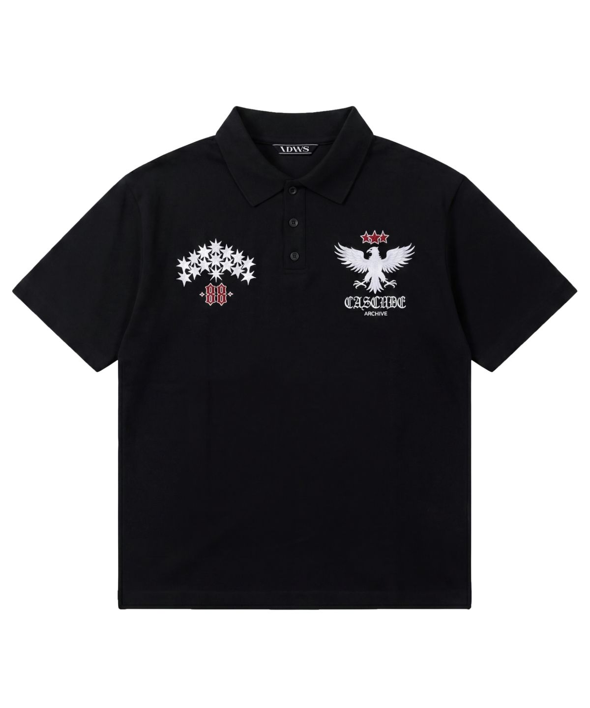 아이돈워너셀(IDWS) Star Ridge Polo Shirt Black