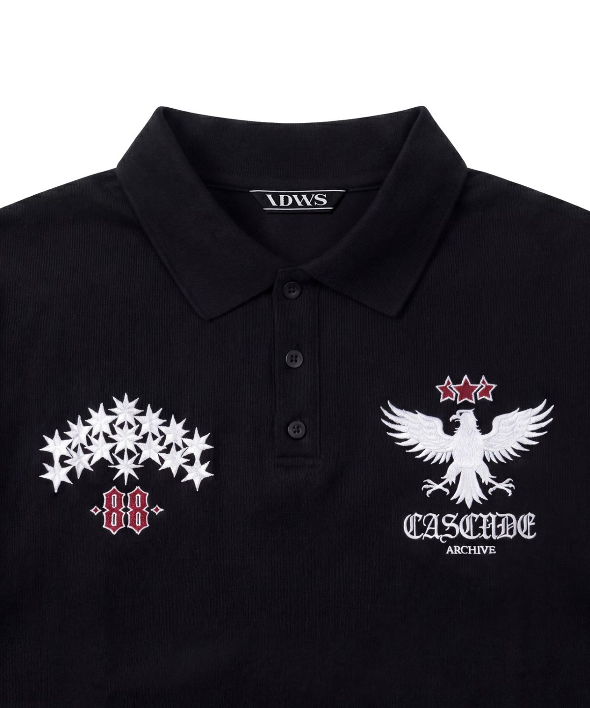 아이돈워너셀(IDWS) Star Ridge Polo Shirt Black