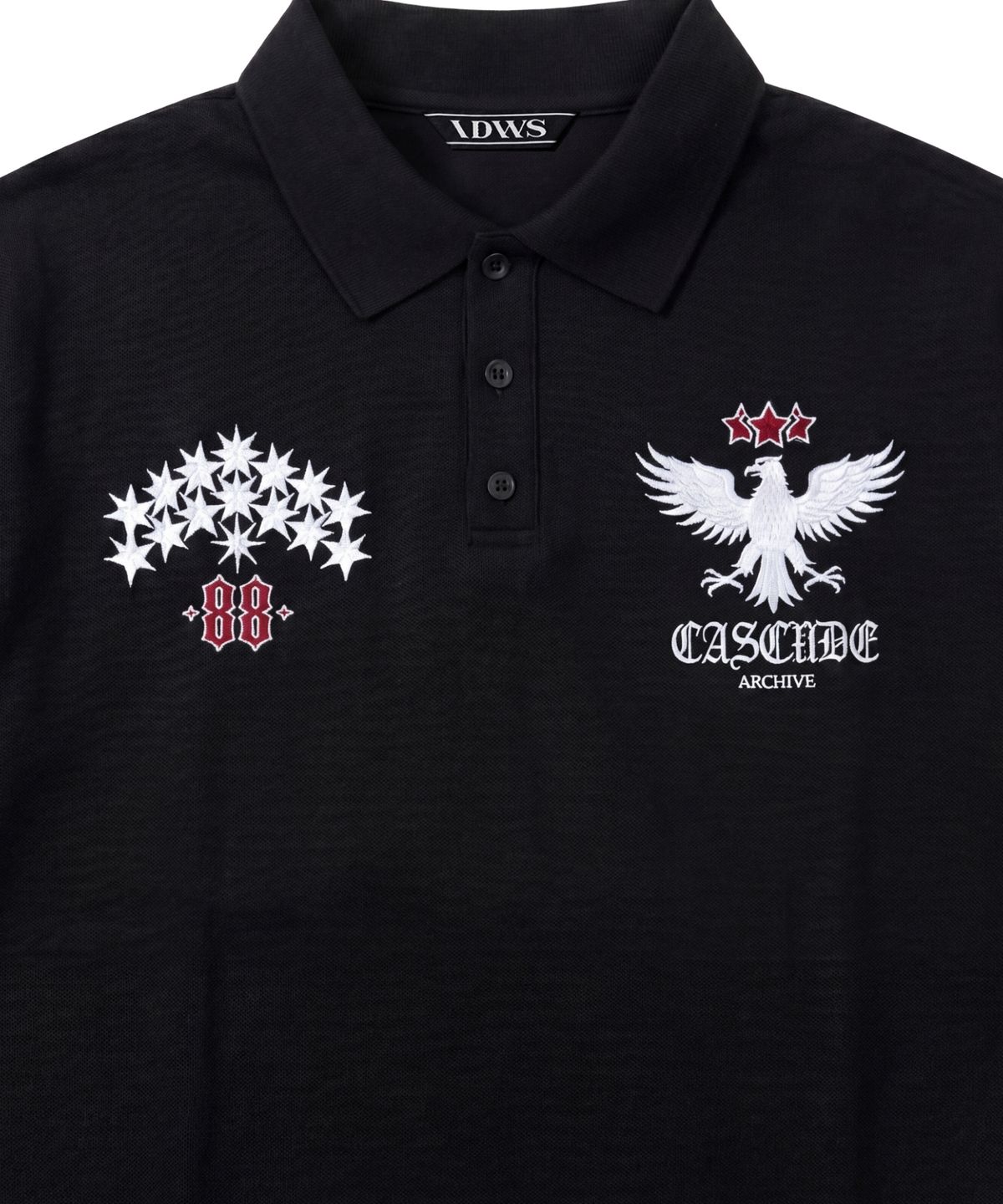 아이돈워너셀(IDWS) Star Ridge Polo Shirt Black