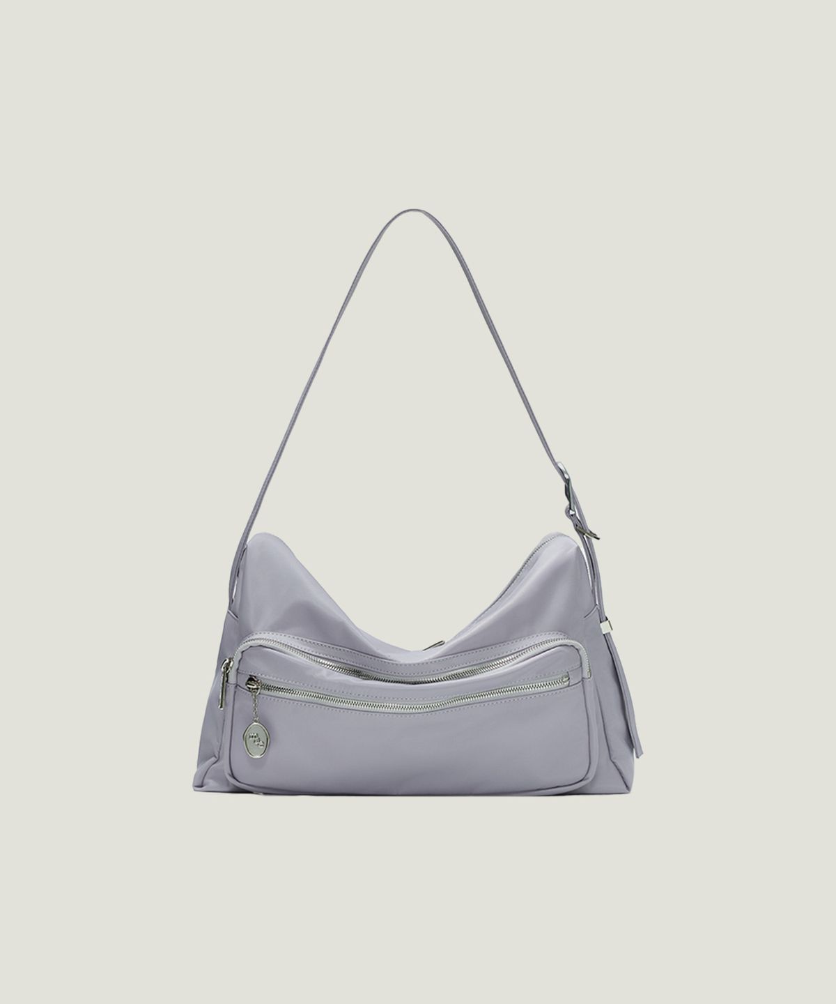 무쿠앤에보니(MUCU AND EBONY) Boat Nylon Bag _ Ash Purple