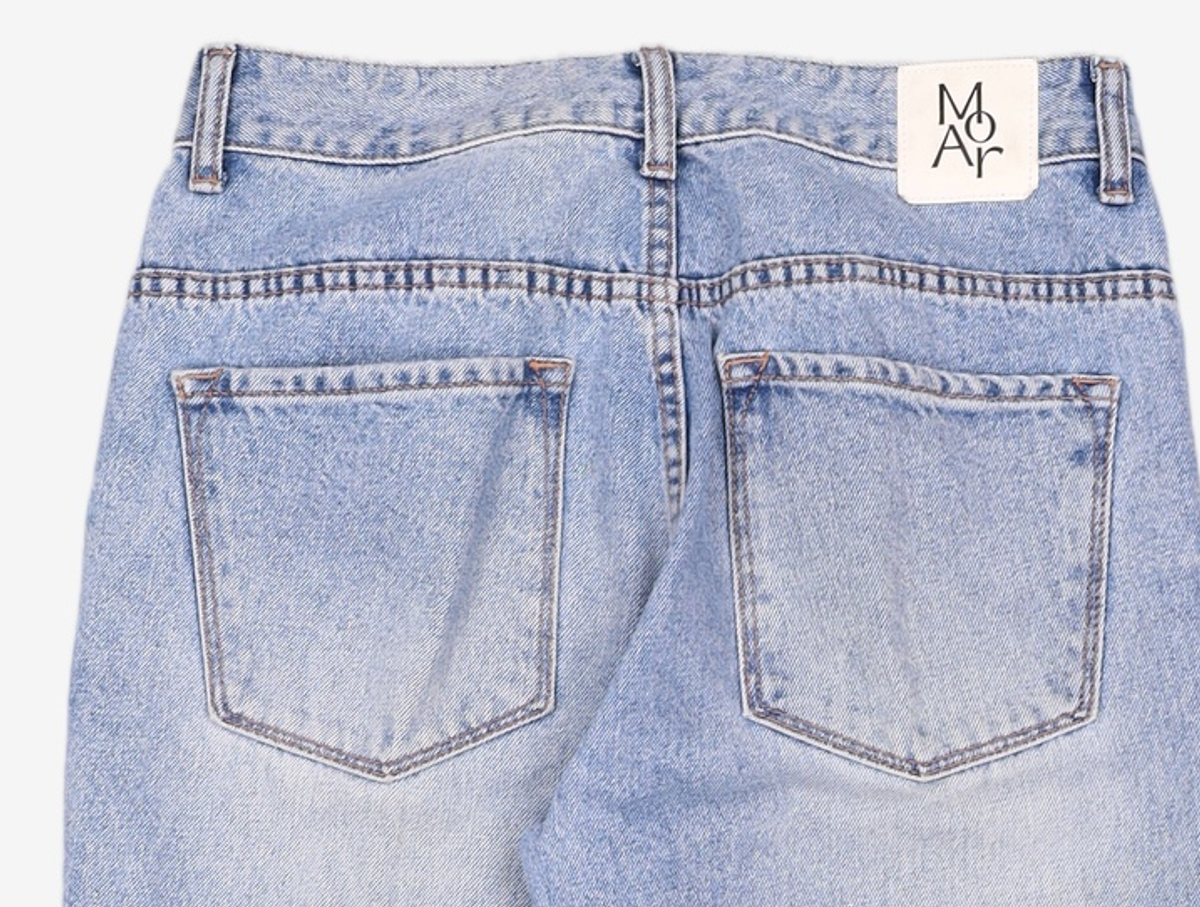 모덴아르더(MODEN ARDOR) 미드 블루 스트레이트 진 28