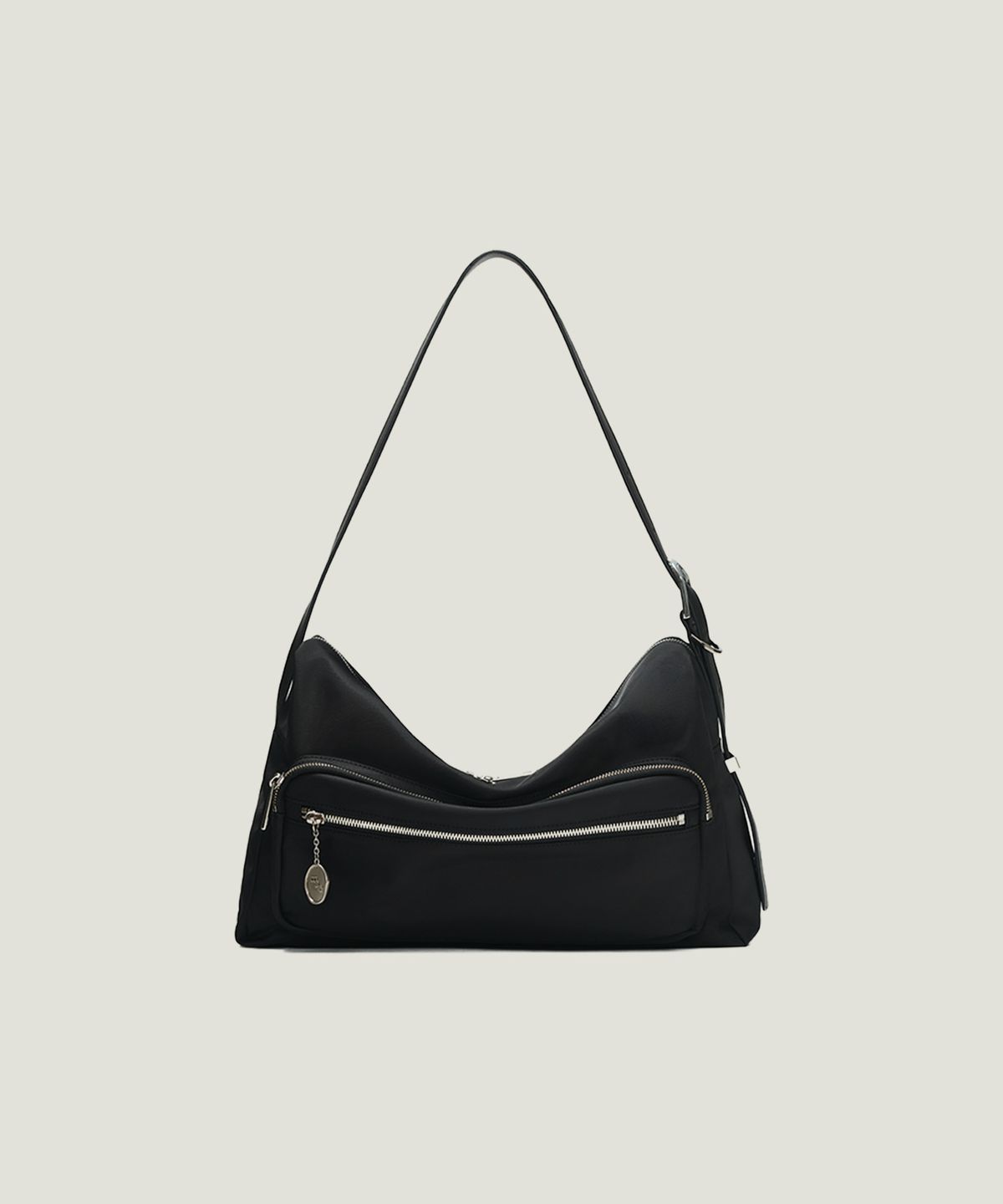무쿠앤에보니(MUCU AND EBONY) Boat Nylon Bag _ Black