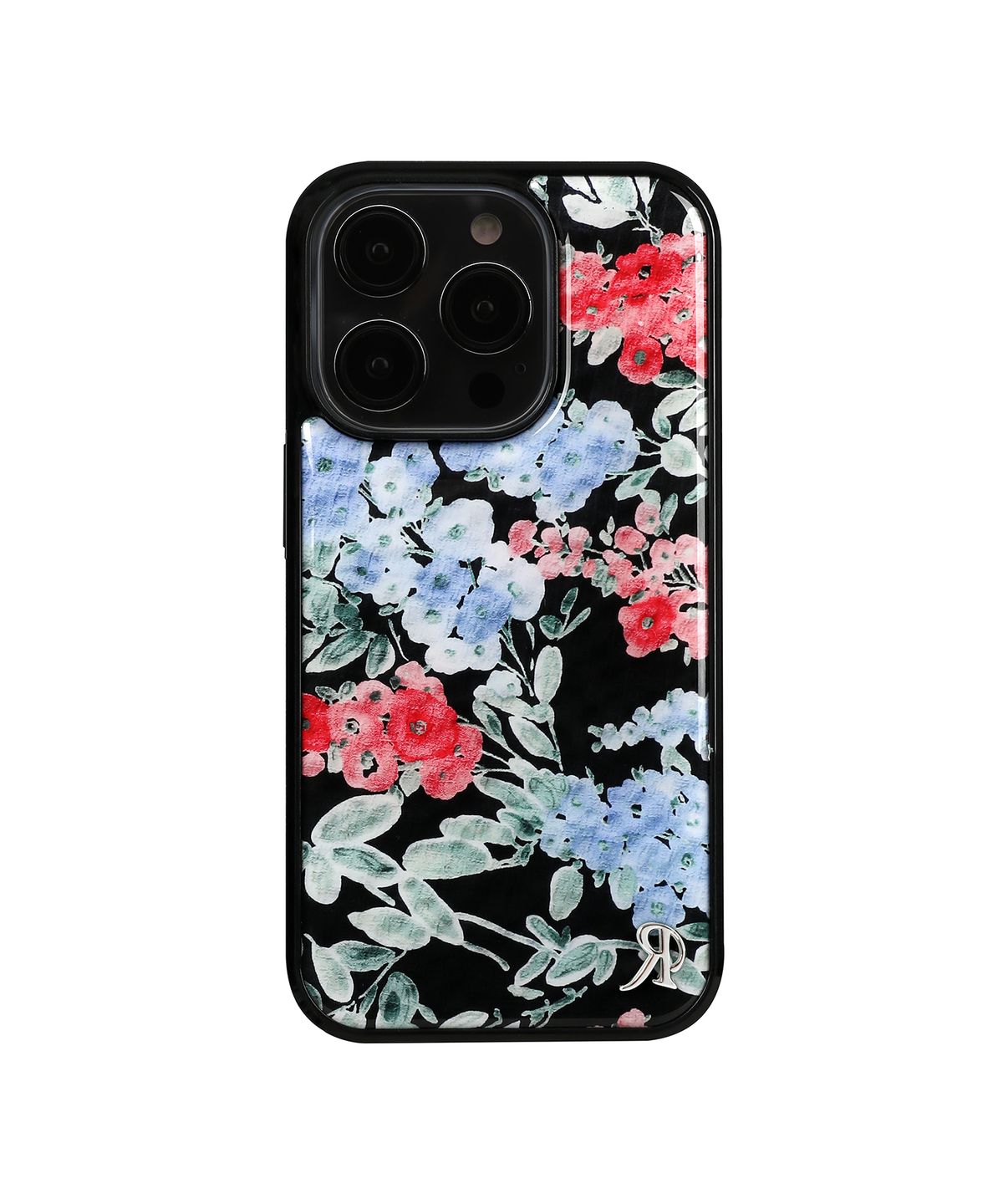 라월스(ROURS) Floral Case Black (Epoxy Bumper Case)