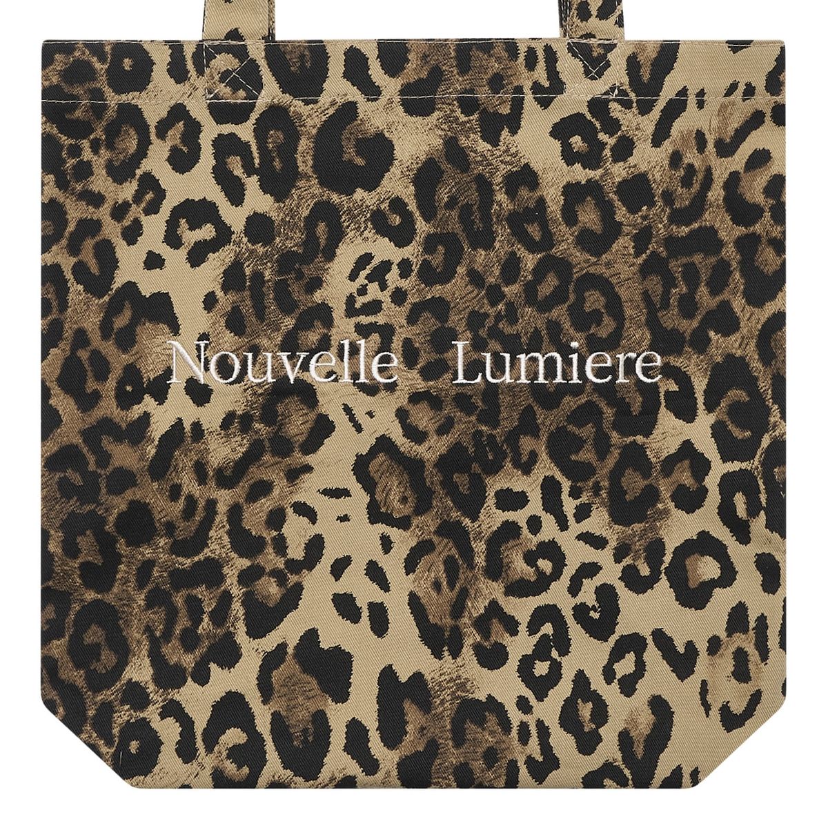 누벨르미에르(NOUVELLE LUMIERE) 카사 에코백 브라운 레오파드 (Casa)