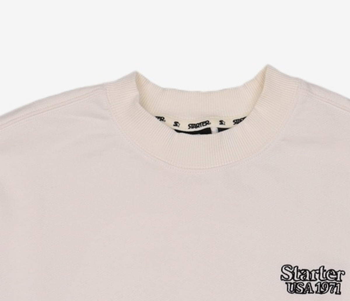 스타터(STARTER) 스타터 우먼 크롭 맨투맨 WOMEN CROP MTM S