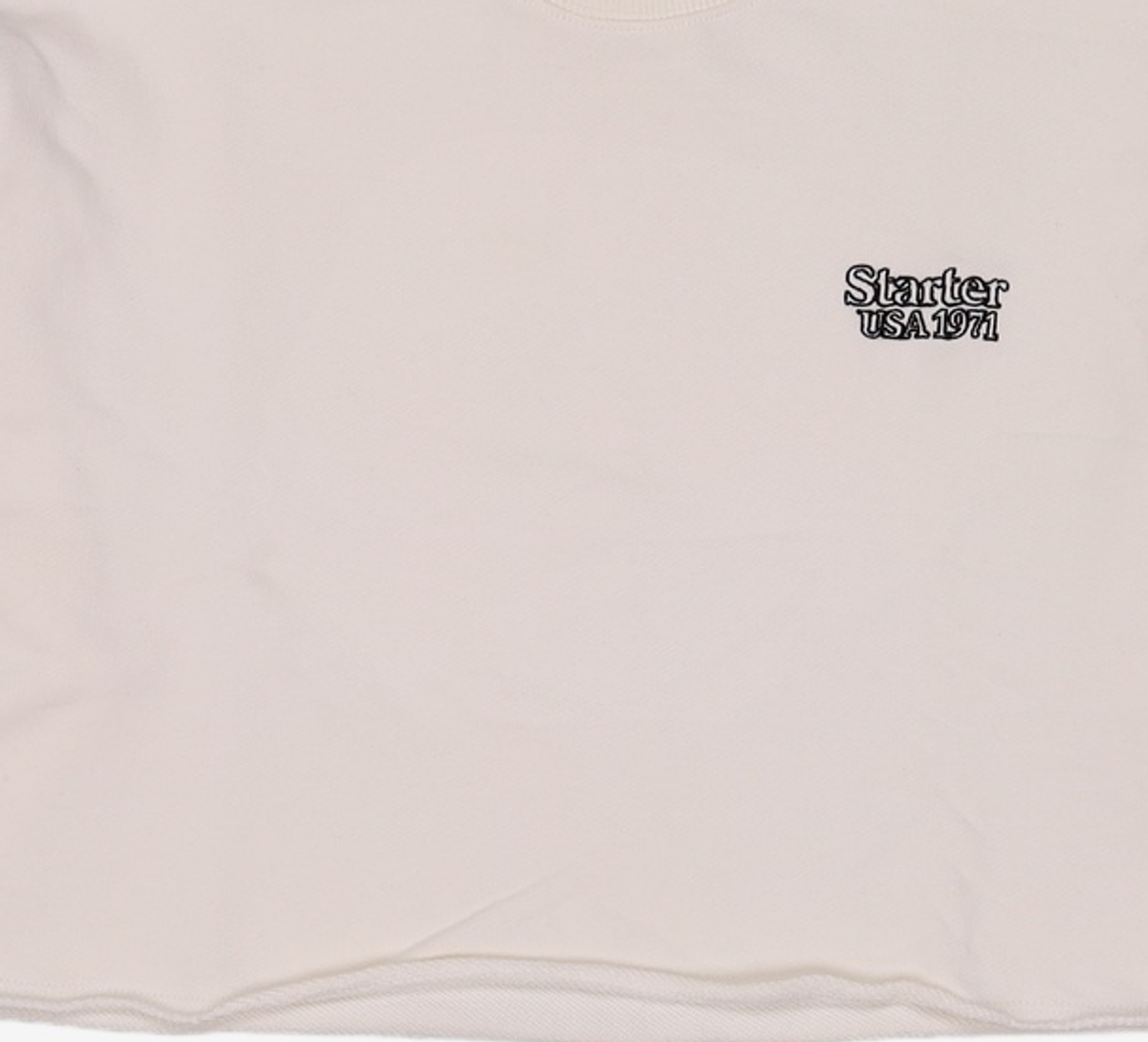 스타터(STARTER) 스타터 우먼 크롭 맨투맨 WOMEN CROP MTM S