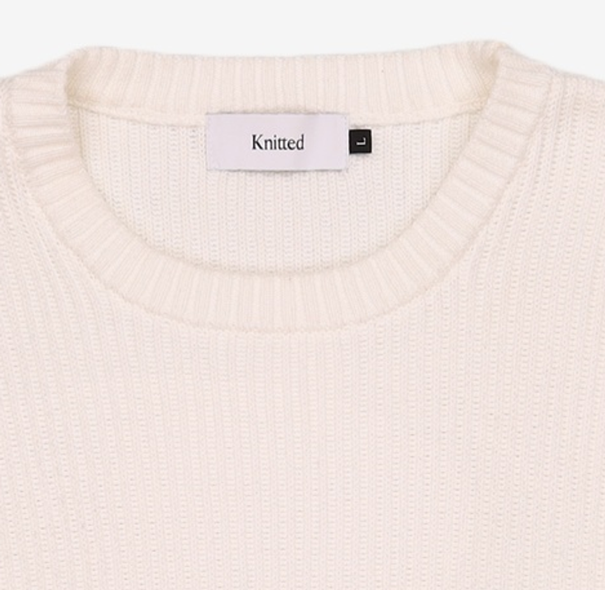 니티드(KNITTED) 니트/스웨터 L