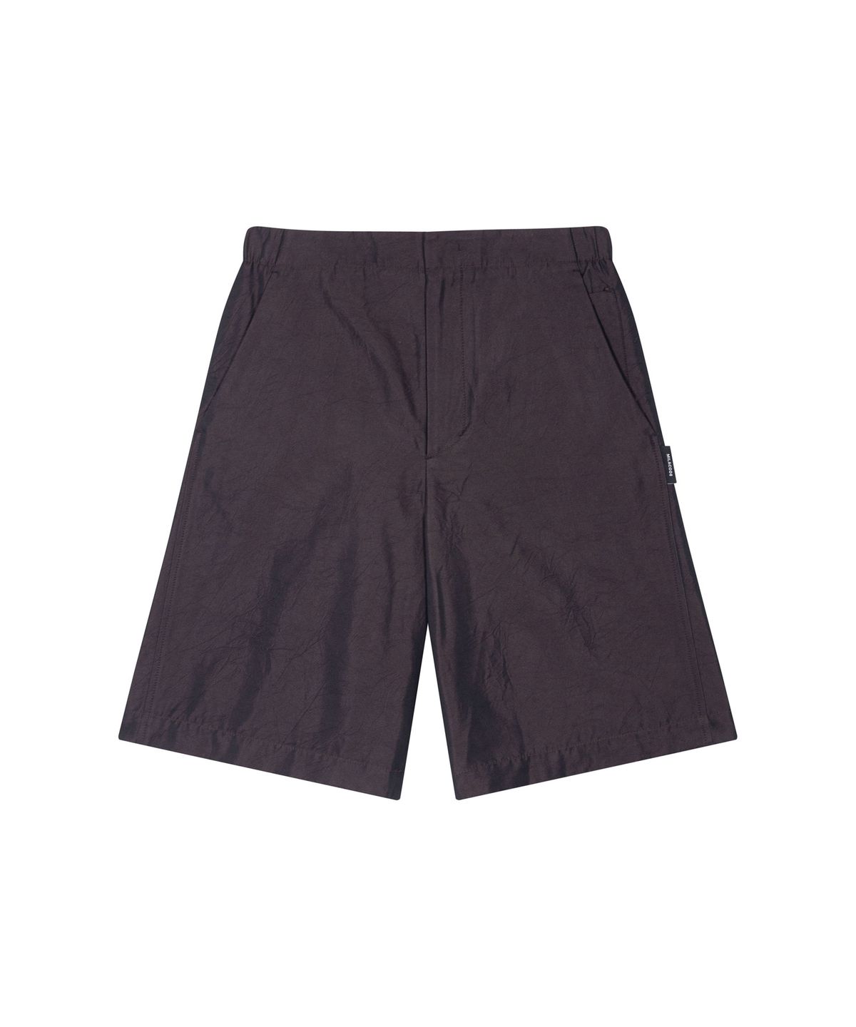 밀라코드(MILACODE) Wild Crease Bermuda Pants - BROWN