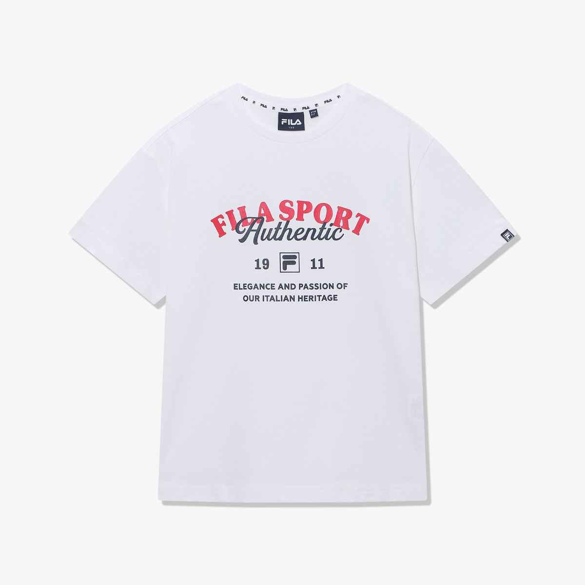 휠라 키즈(FILA KIDS) Drywave 에센셜 티셔츠