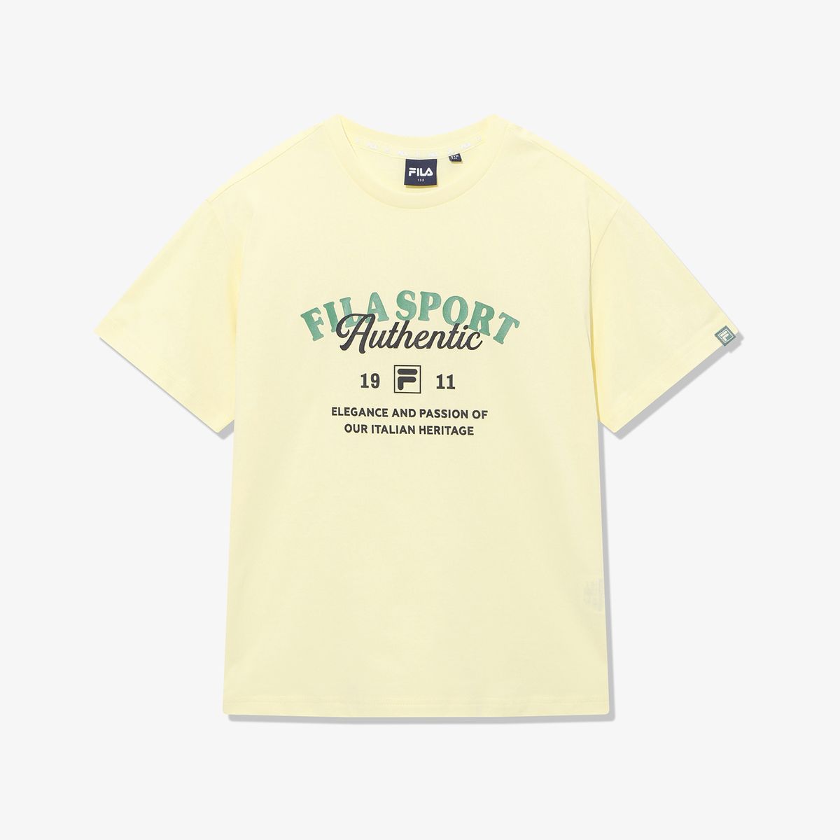 휠라 키즈(FILA KIDS) Drywave 에센셜 티셔츠