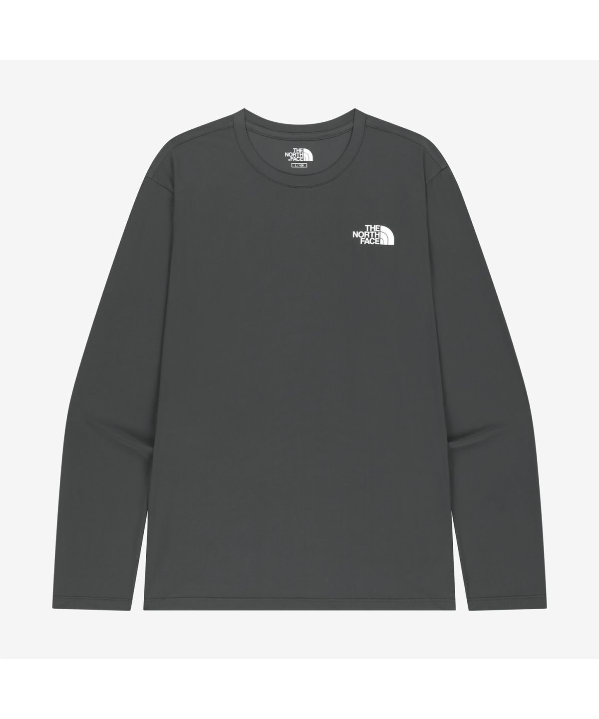 노스페이스(THE NORTH FACE) NT7TS06K 화이트라벨 마리브 긴팔 티 CHARCOAL GREY