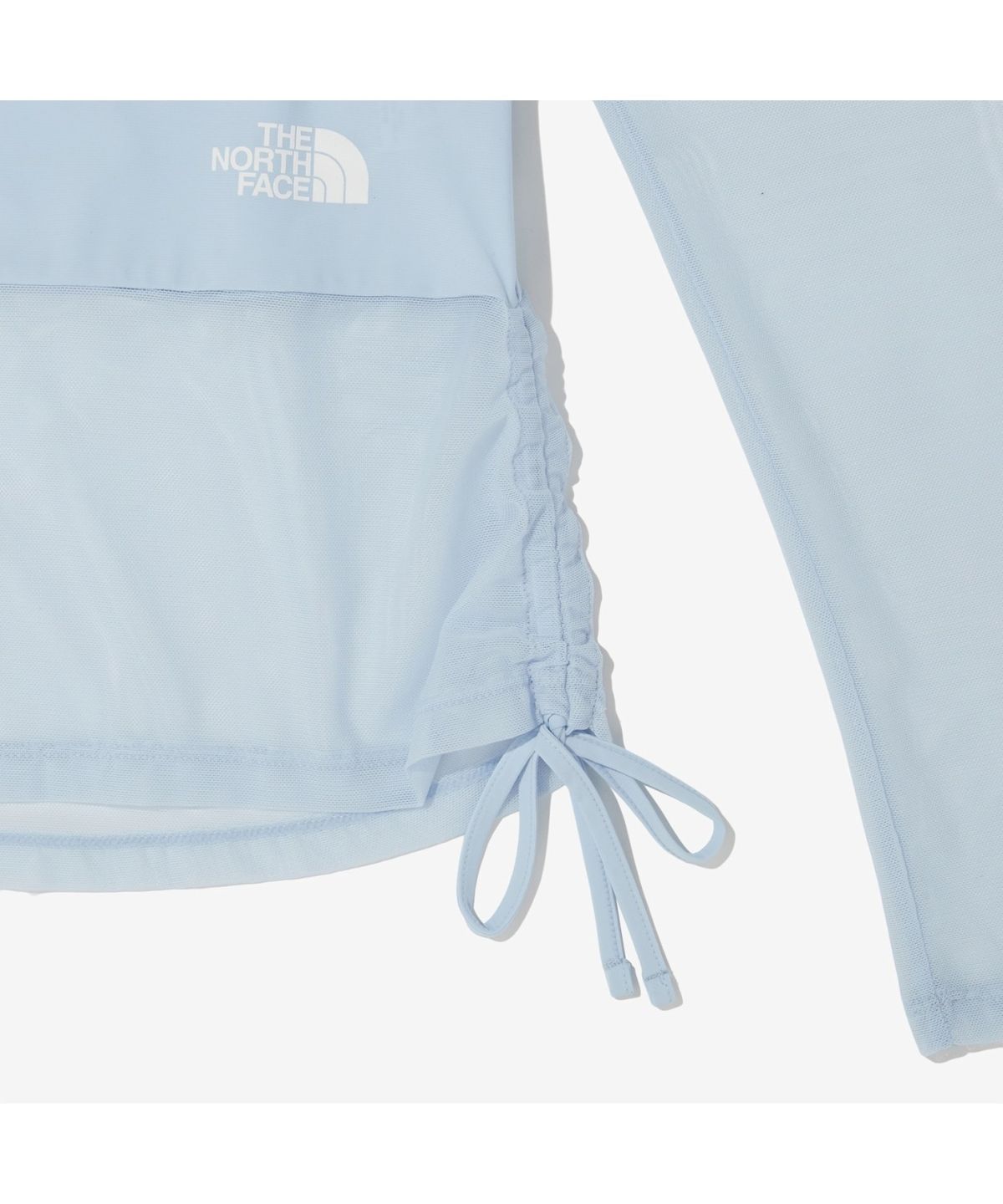 노스페이스(THE NORTH FACE) NT7TS33C 여성 네티 긴팔 래쉬가드 LIGHT BLUE