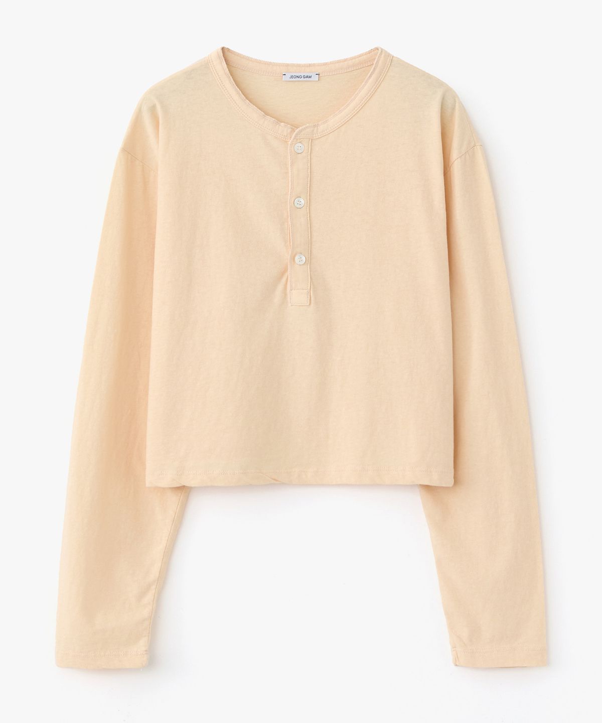 정감 스튜디오(JEONGGAM STUDIOS) Retro Button Tee_3 Color