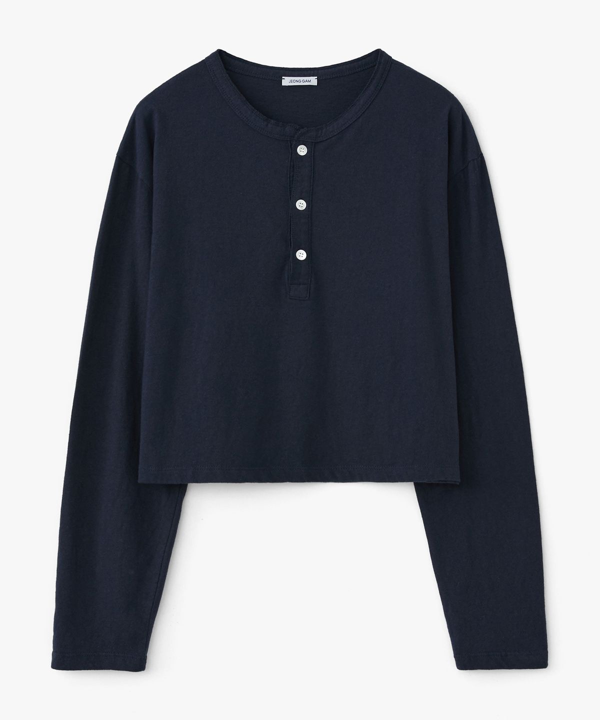 정감 스튜디오(JEONGGAM STUDIOS) Retro Button Tee_3 Color