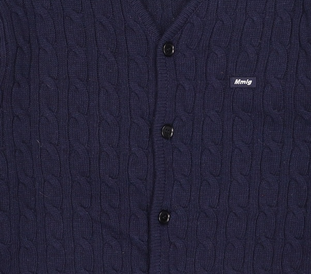 엠엠엘지(MMLG) [Mmlg] CPC CABLE CARDIGAN (GREEN) S