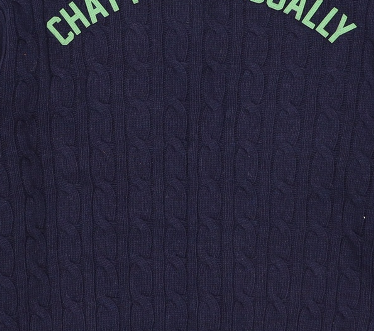 엠엠엘지(MMLG) [Mmlg] CPC CABLE CARDIGAN (GREEN) S