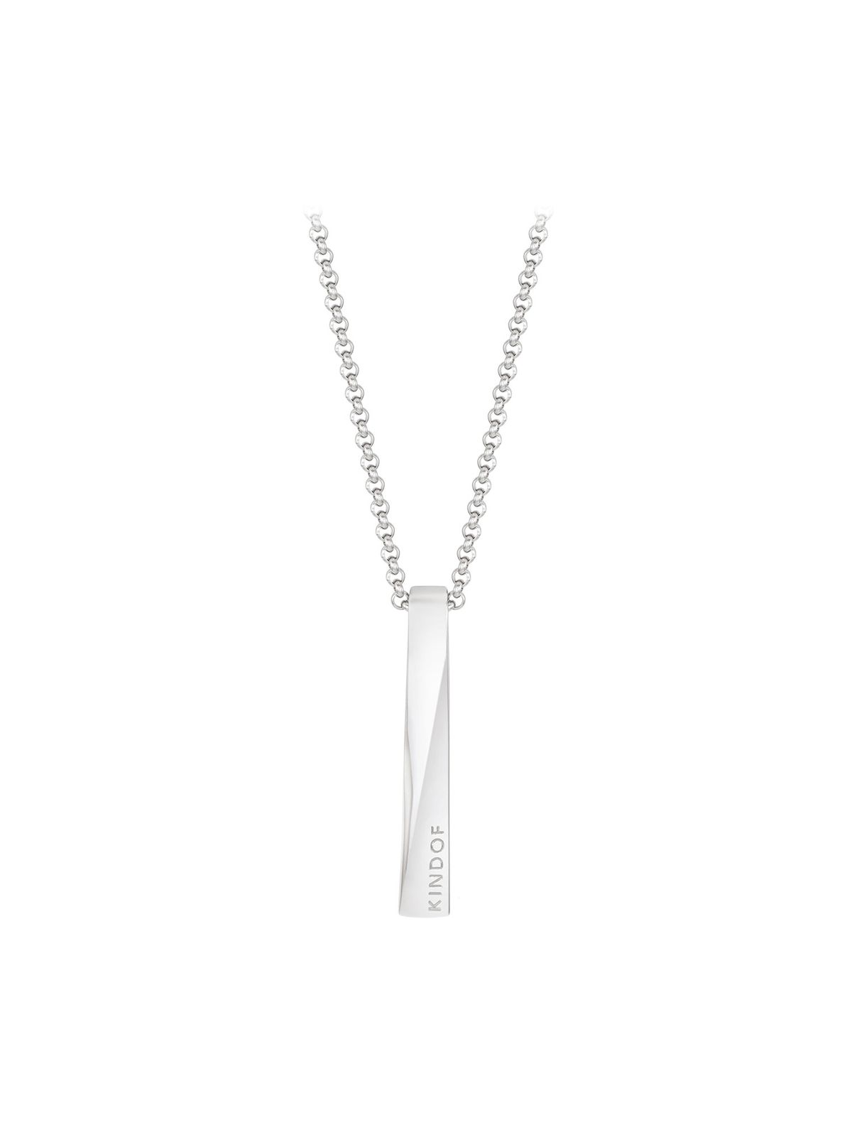 카인드오브(KINDOF) 바 플로우 목걸이 Bar Flow Necklace