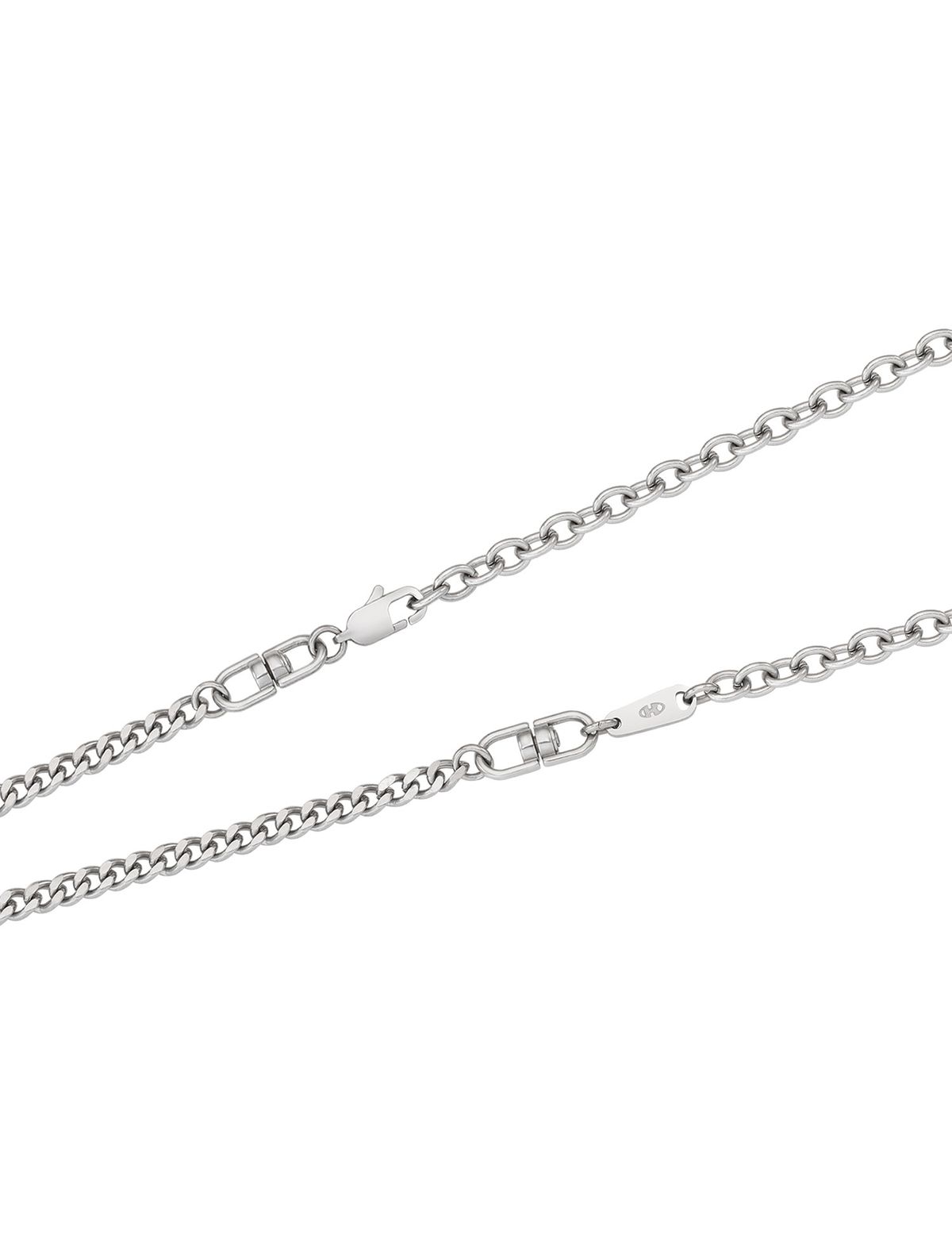 카인드오브(KINDOF) 오프셋 커브체인 목걸이 Offset Curve Chain Necklace