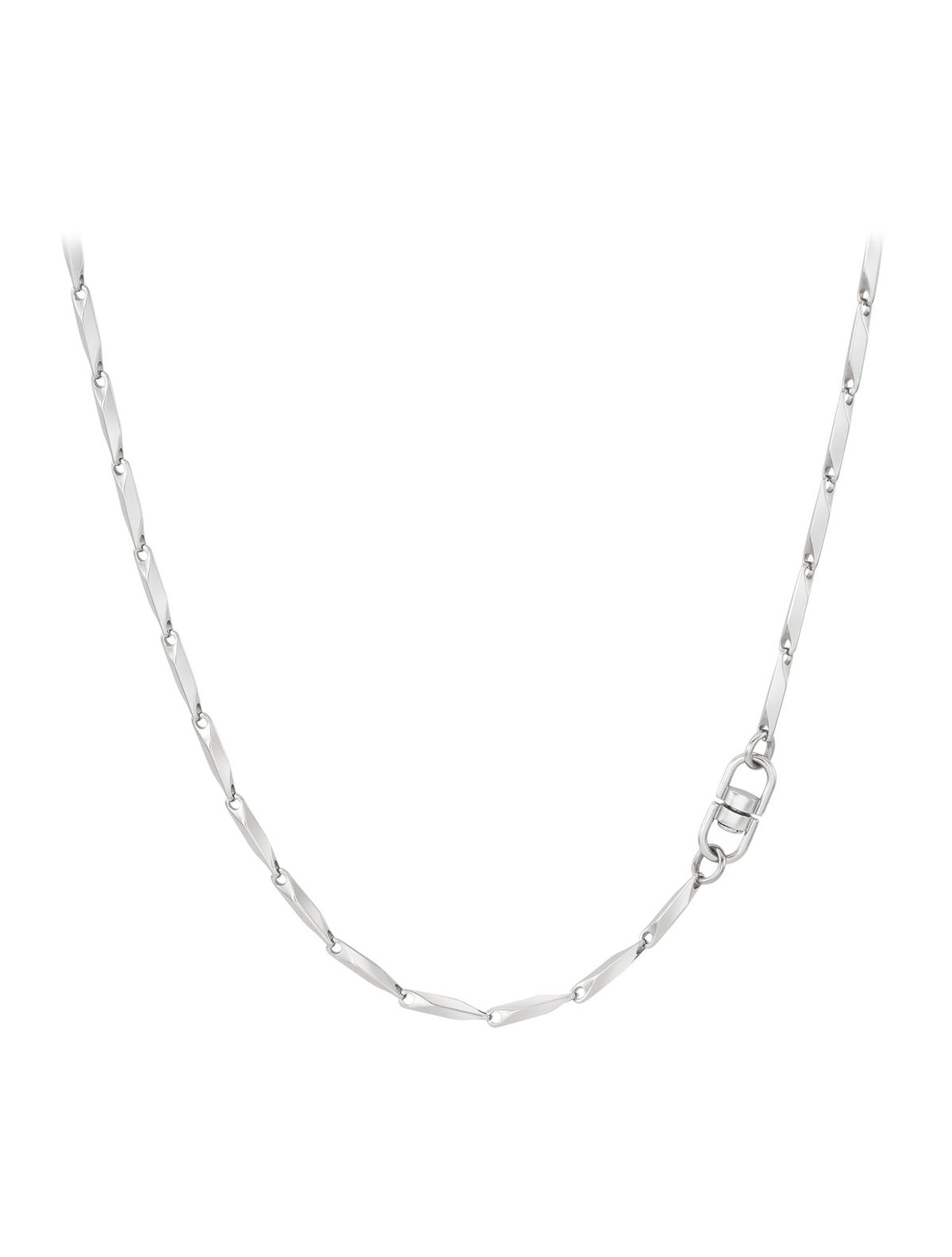 카인드오브(KINDOF) 스위블 슬림 체인 목걸이 Swivel slim chain Necklace
