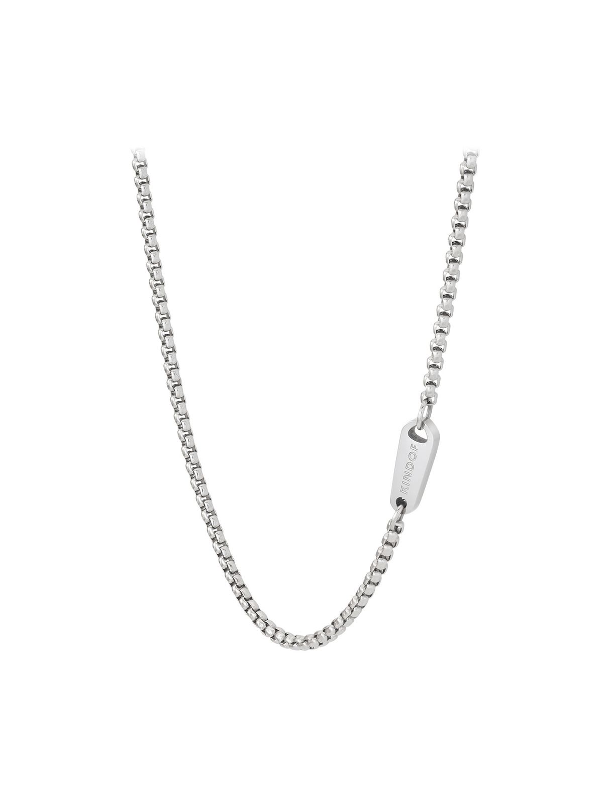 카인드오브(KINDOF) 슬렉 체인 목걸이 Slack chain necklace