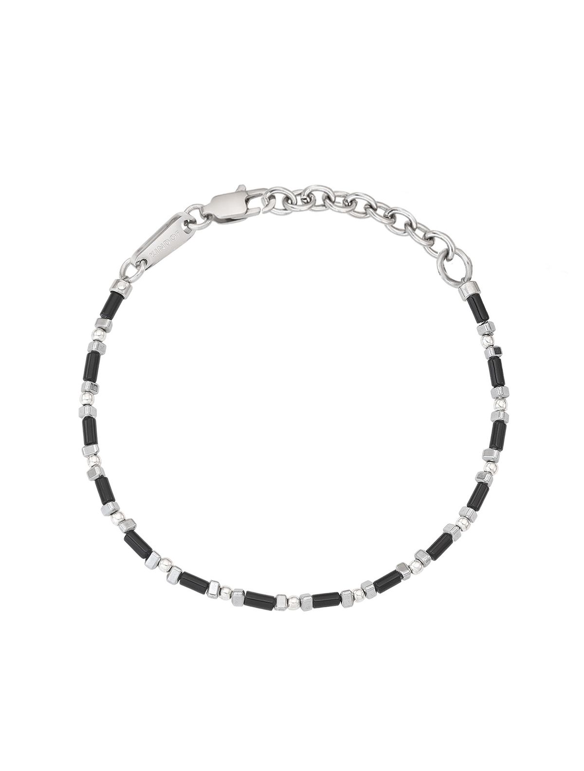 카인드오브(KINDOF) 모노 비드 팔찌_블랙 Mono beads Bracelet _Black