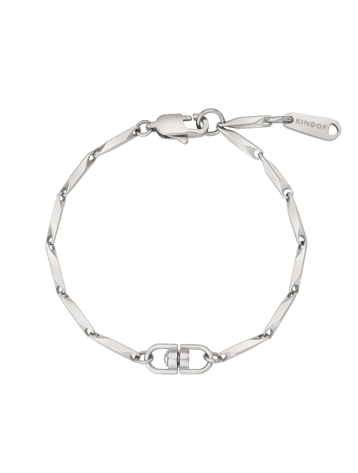 카인드오브(KINDOF) 스위블 슬림 체인 팔찌 Swivel slim chain Bracelet