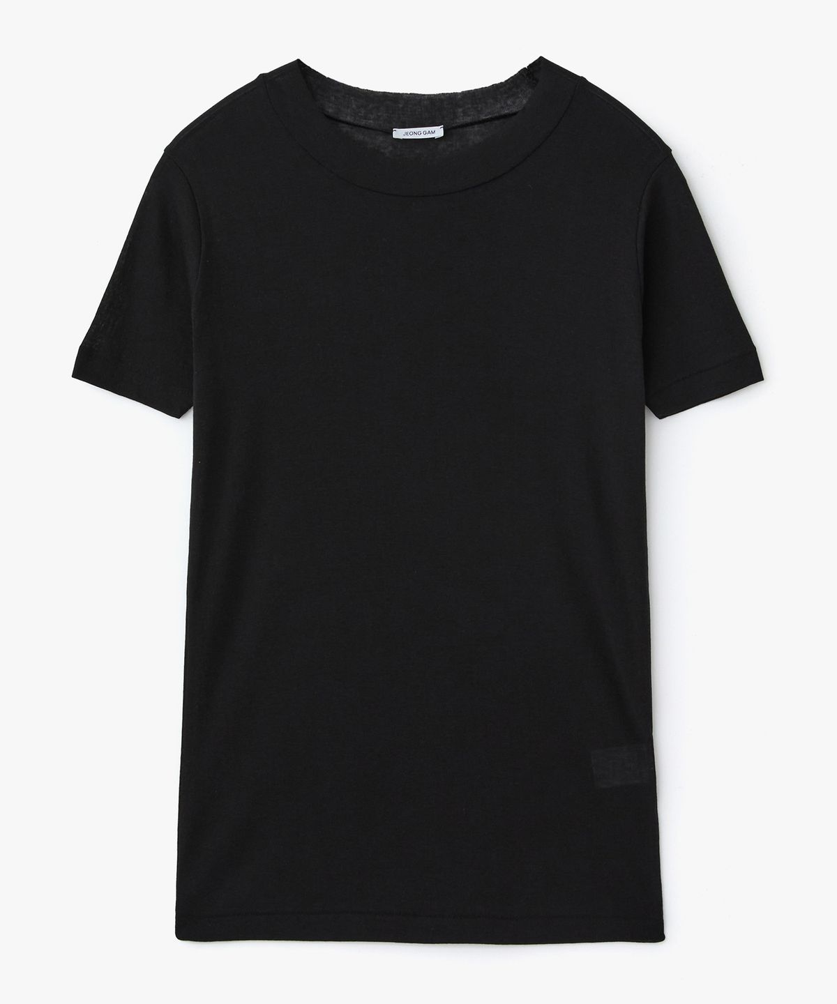 정감 스튜디오(JEONGGAM STUDIOS) Cut Off Round Neck Tee_5 Color