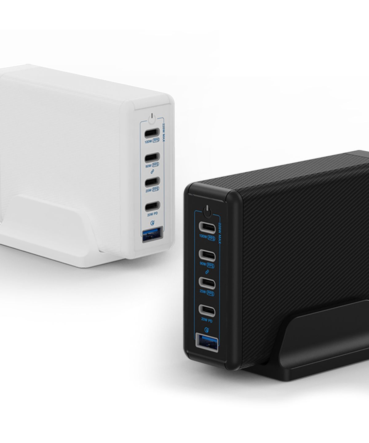아트뮤(ARTMU) USB PD 228W PPS GaN 접지 멀티 초고속 충전기 GE510 화이트