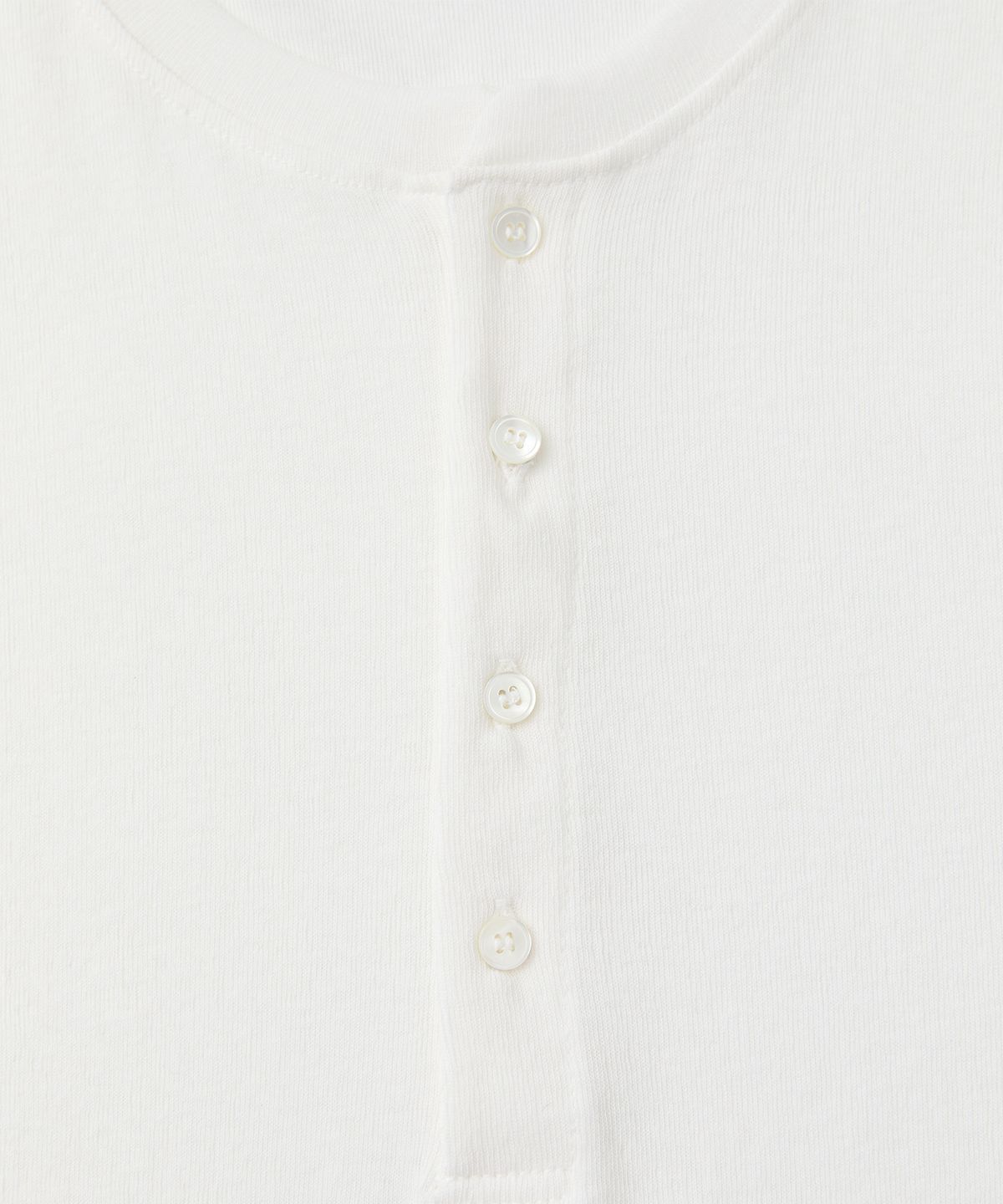 정감 스튜디오(JEONGGAM STUDIOS) Henley Neck Short Sleeve Tee_5 Color