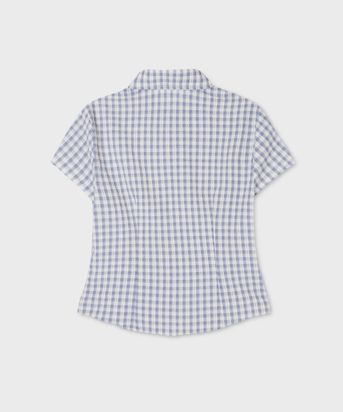 후아유(WHO.A.U) Slim-fit Check Shirts (F) / WHYCG2561F