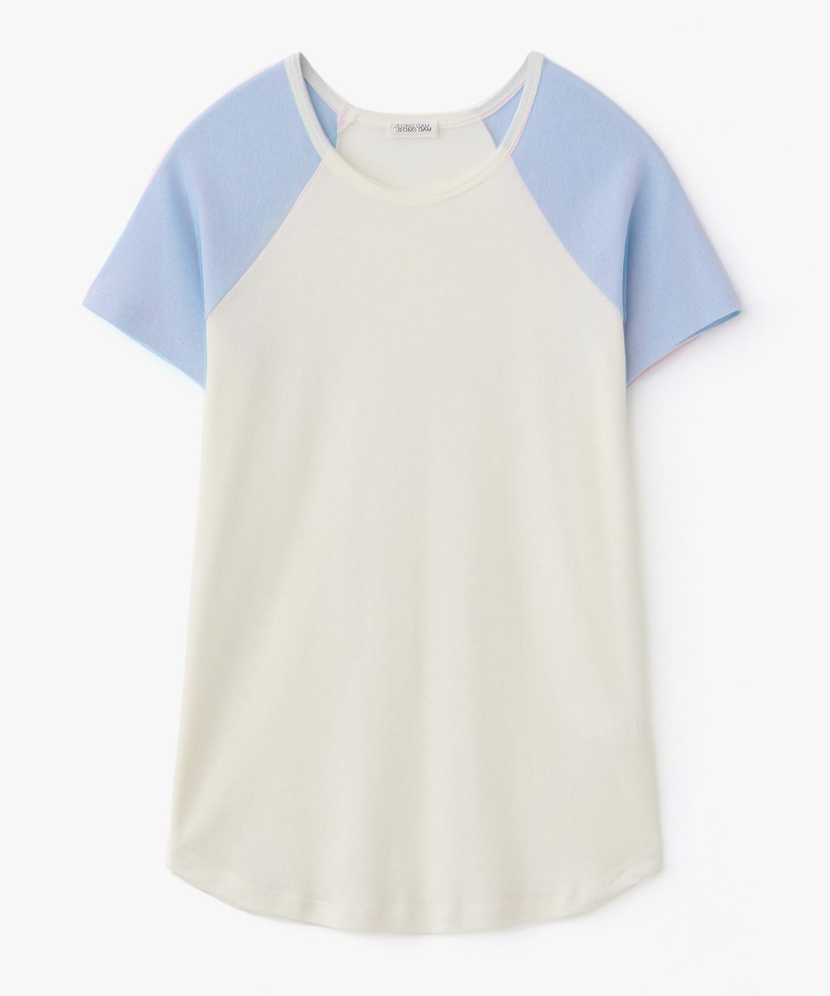정감 스튜디오(JEONGGAM STUDIOS) Eco Color Block Raglan Tee_3 Color